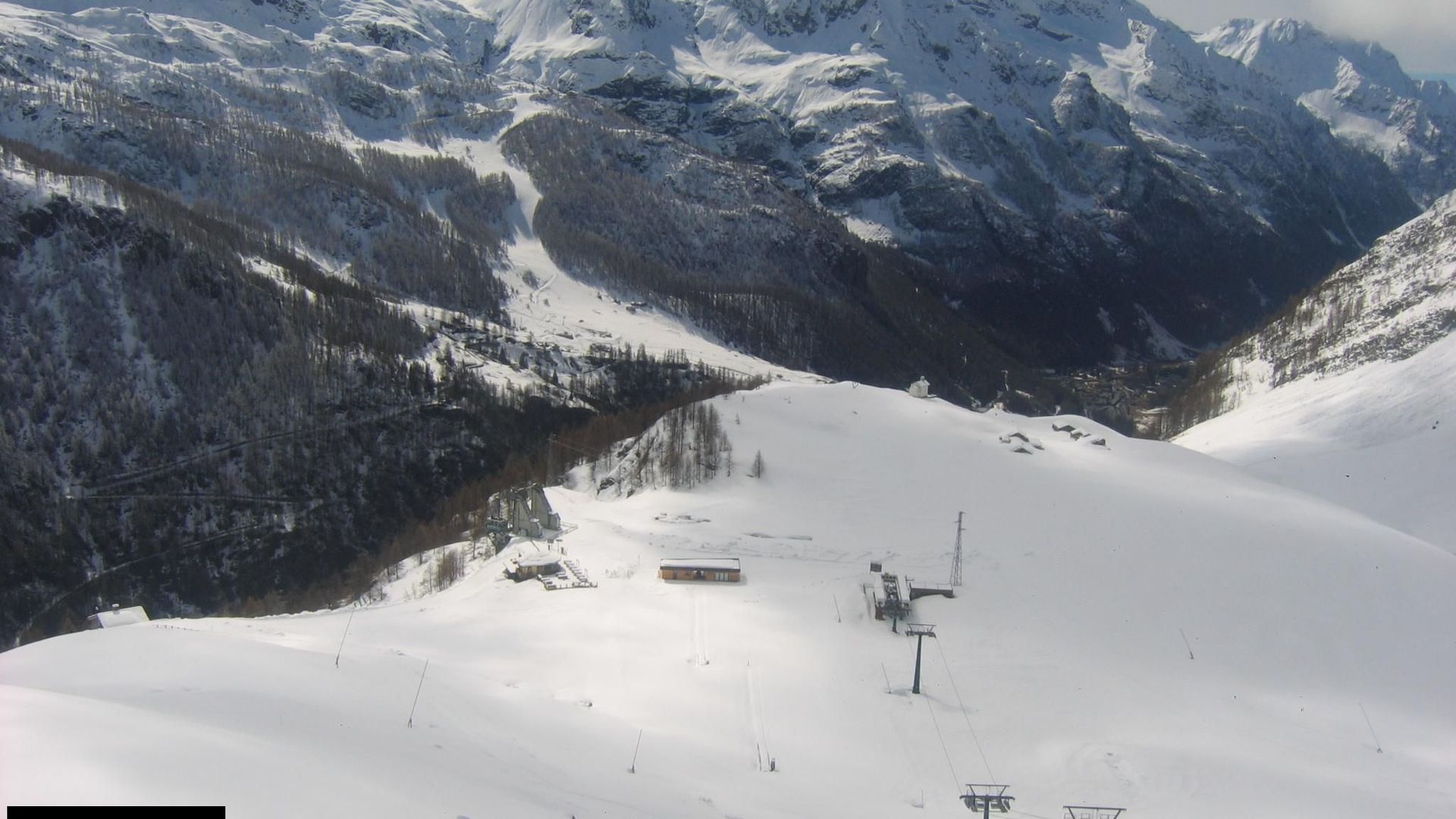Traffic Cam Gressoney-La-Trinite › South: Ristoro Sitten