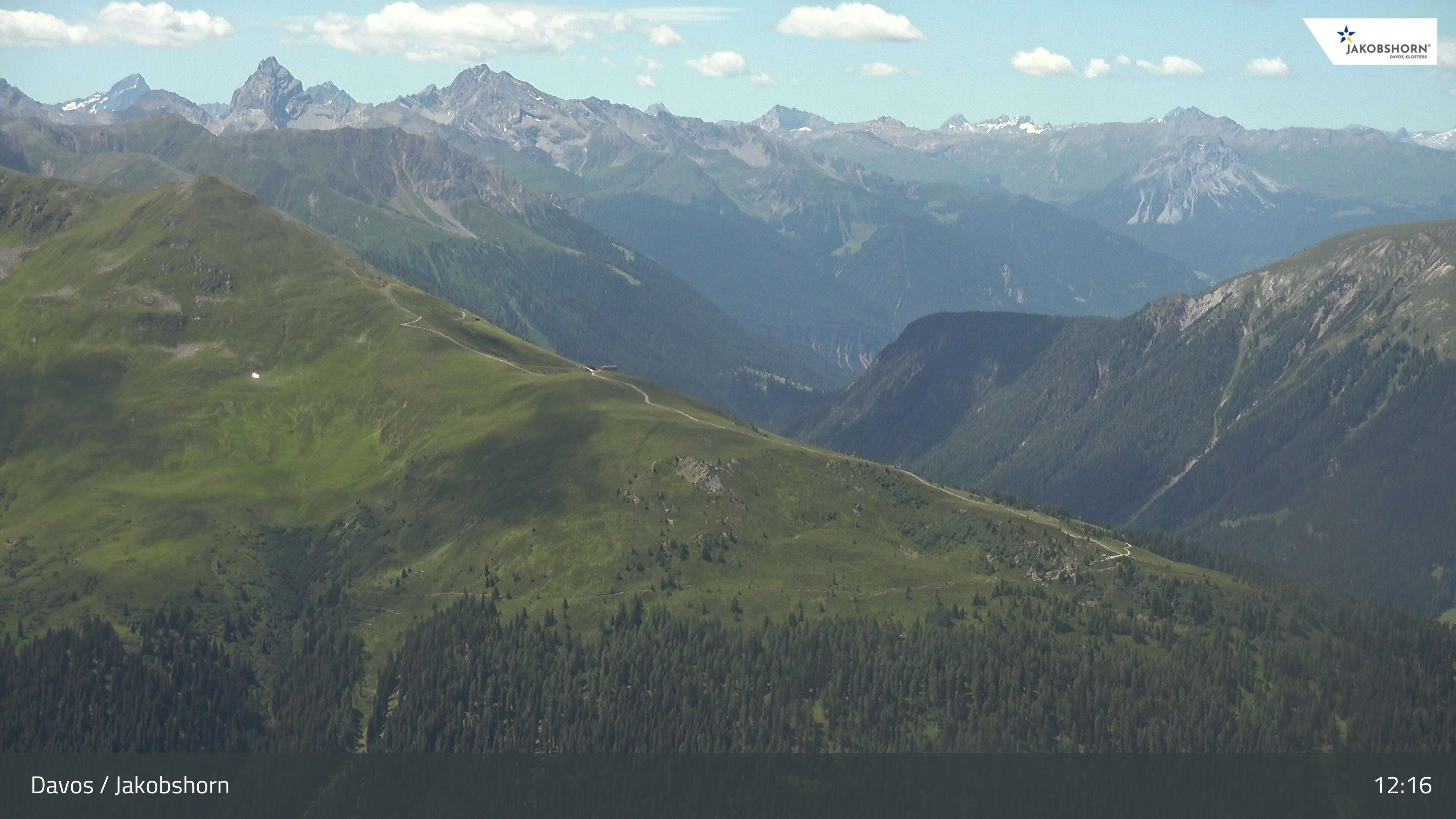 Davos: Platz - Jakobshorn, Blick Rinerhorn