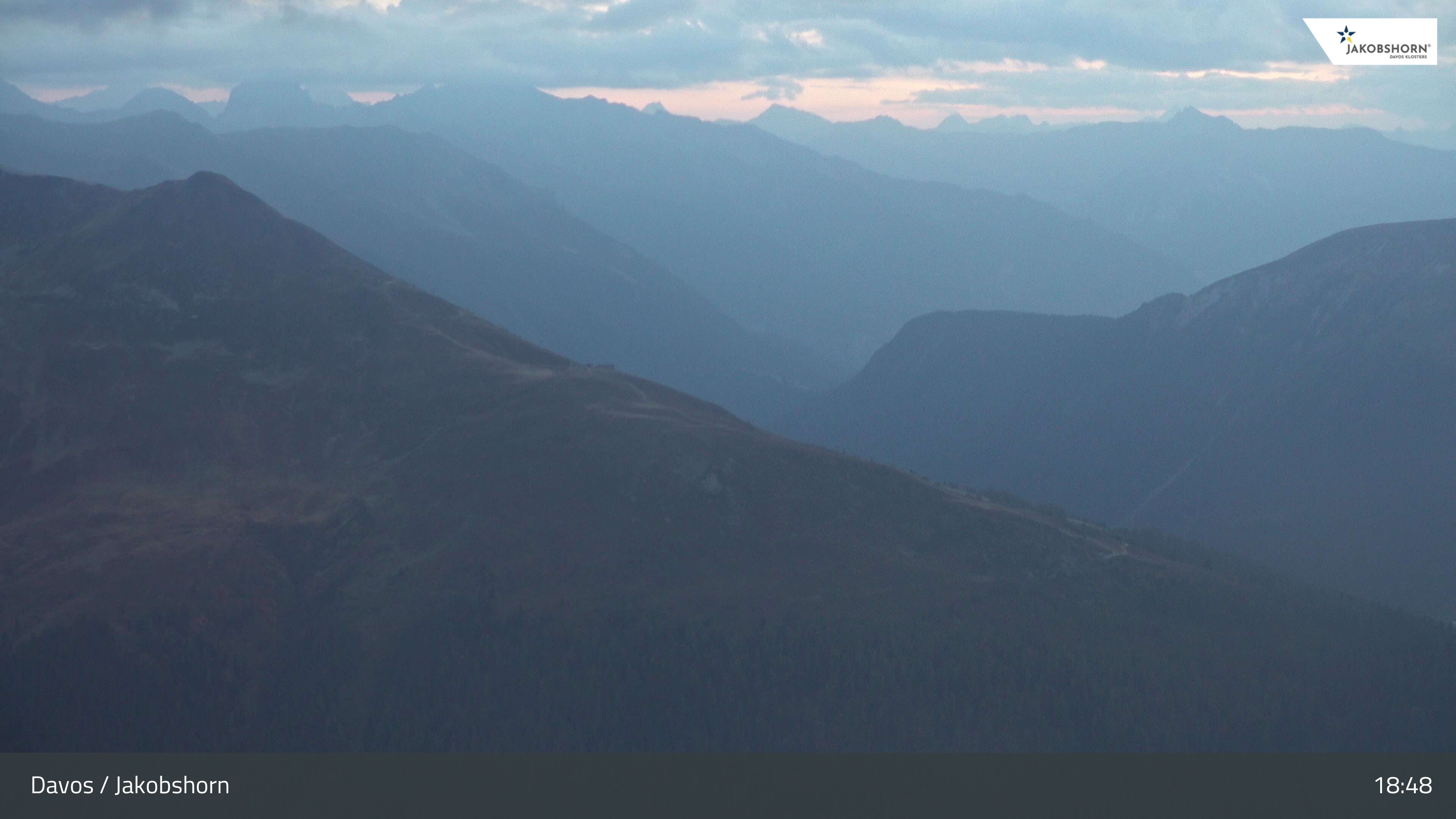 Davos: Platz - Jakobshorn, Blick Rinerhorn