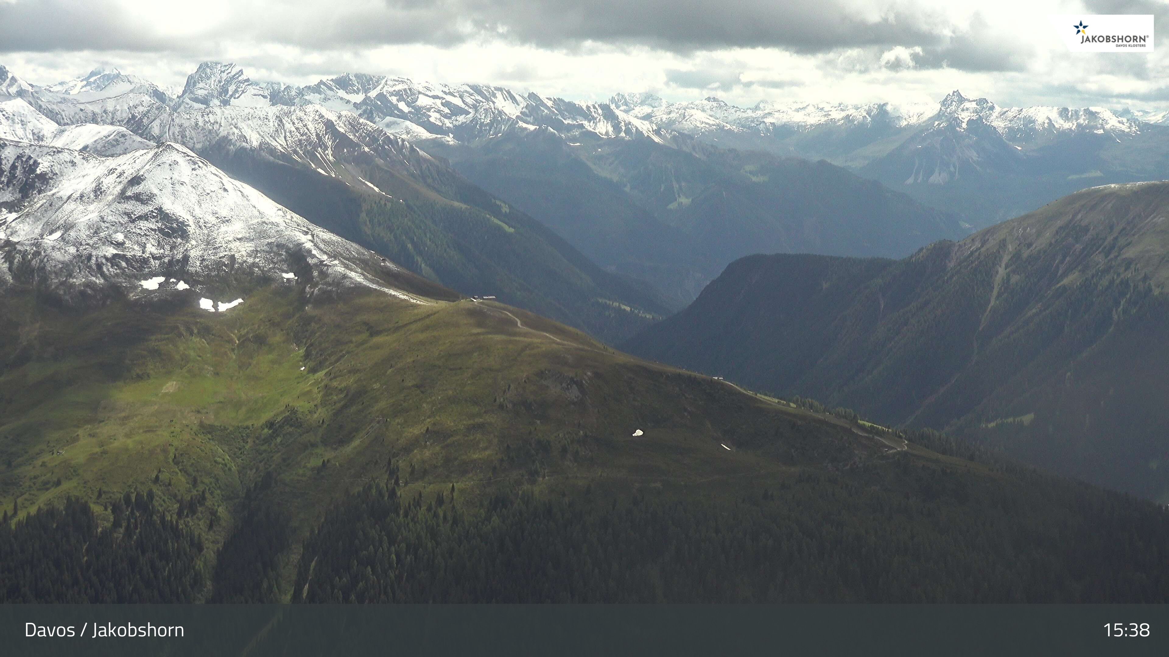 Davos: Platz - Jakobshorn, Blick Rinerhorn