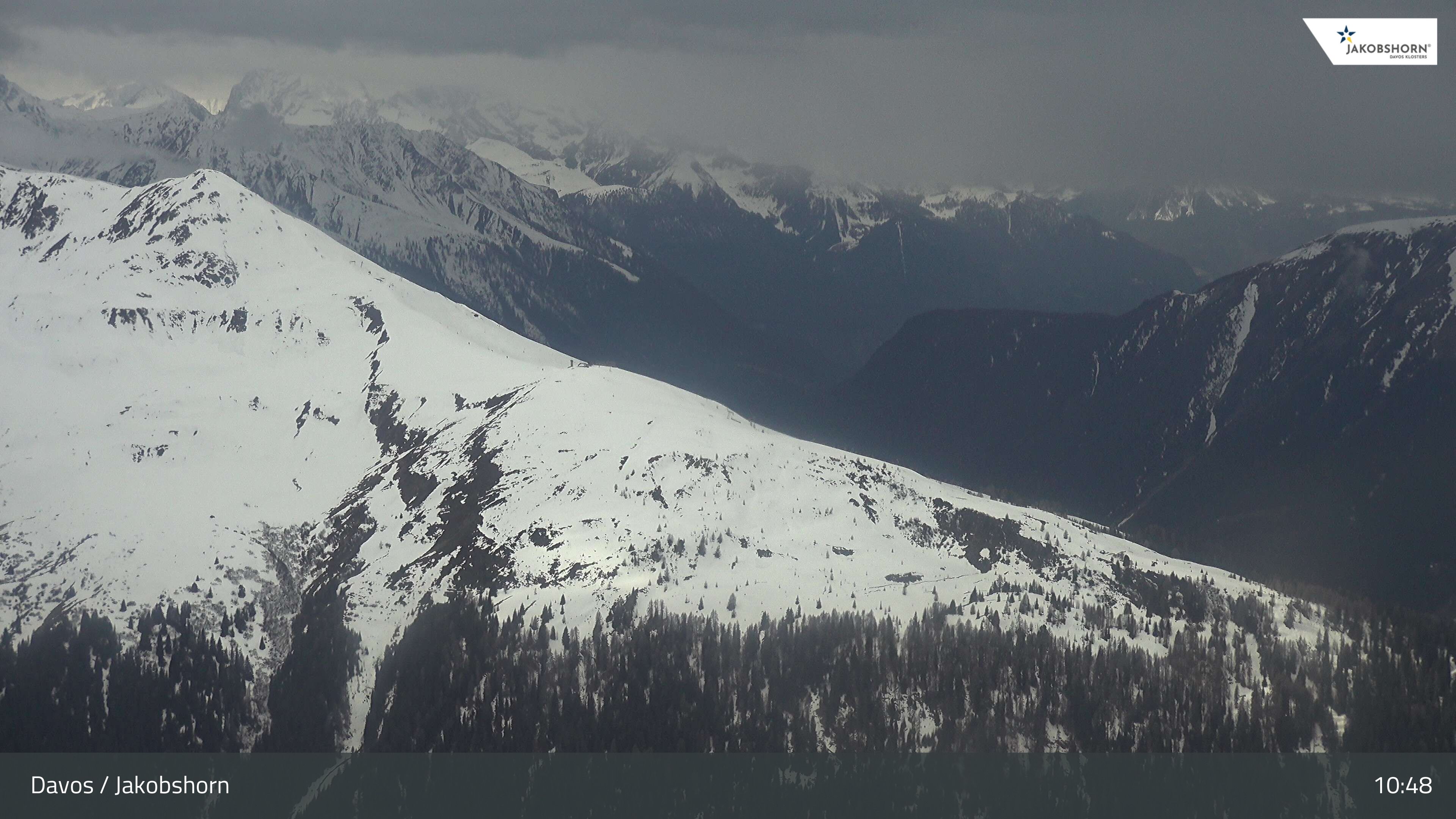 Davos: Platz - Jakobshorn, Blick Rinerhorn