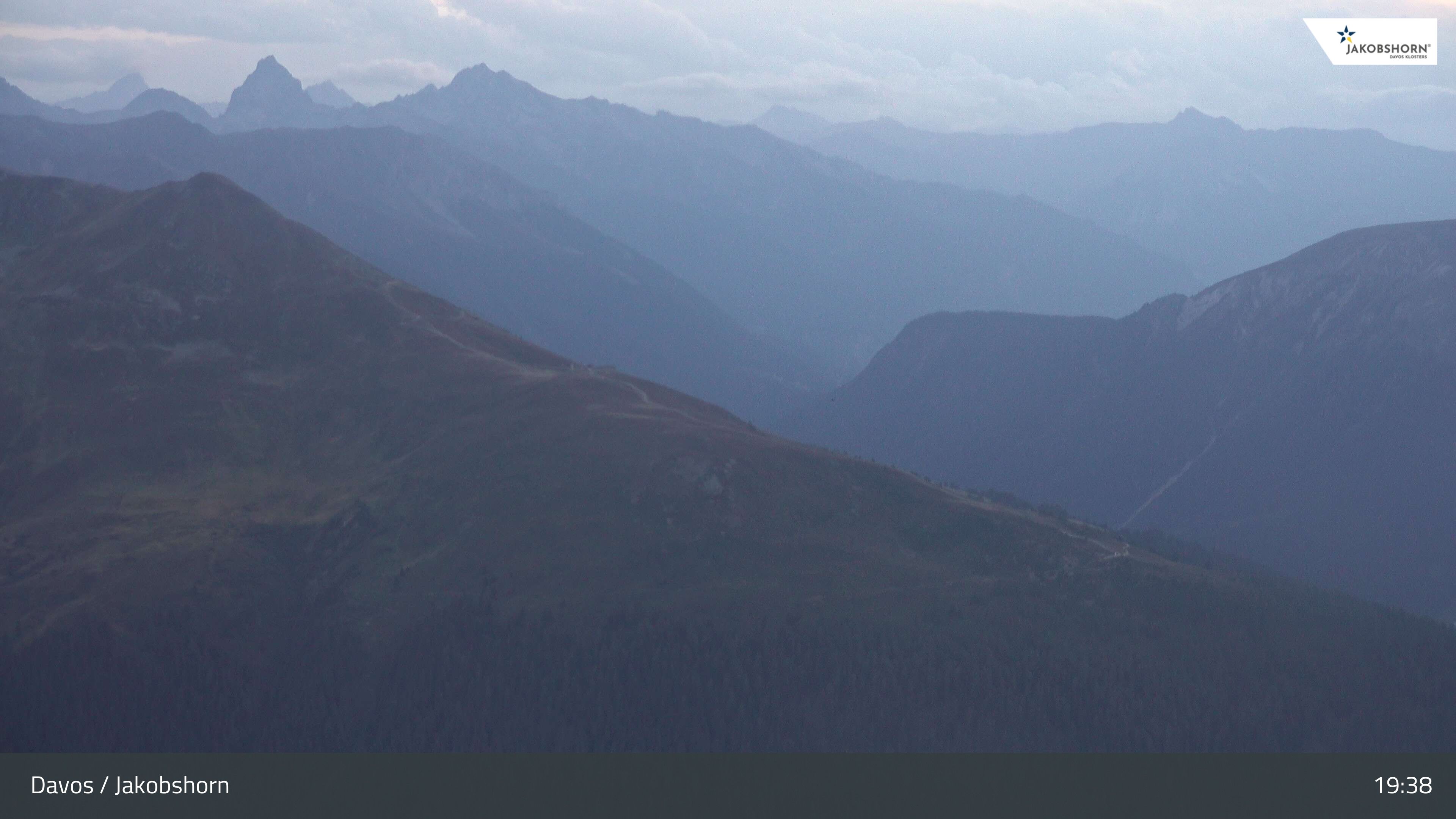Davos: Platz - Jakobshorn, Blick Rinerhorn