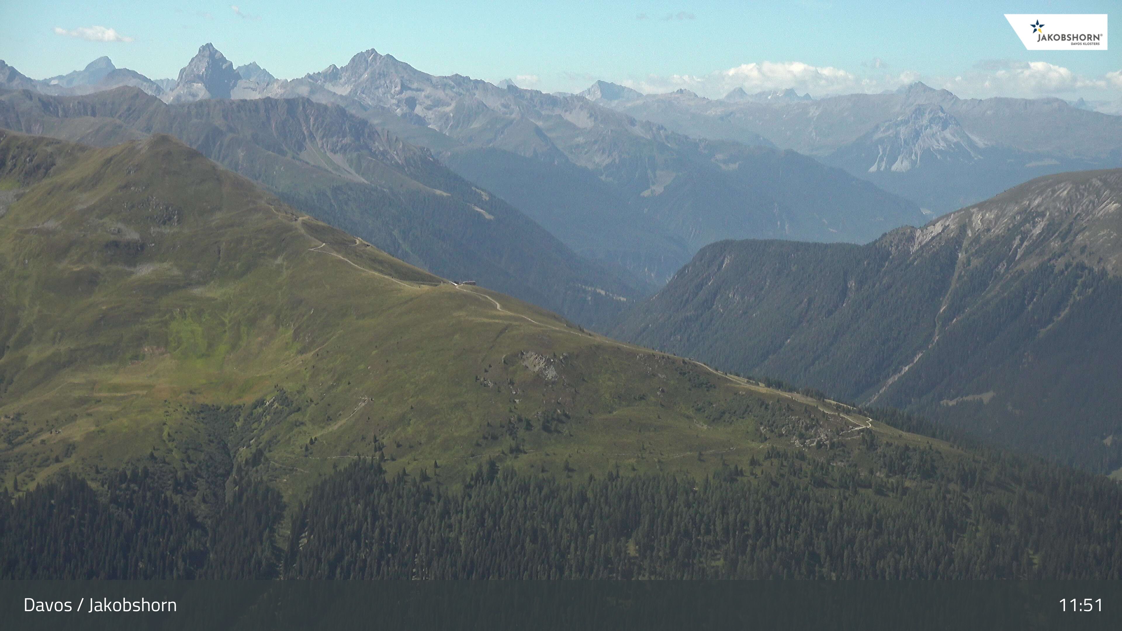 Davos: Platz - Jakobshorn, Blick Rinerhorn