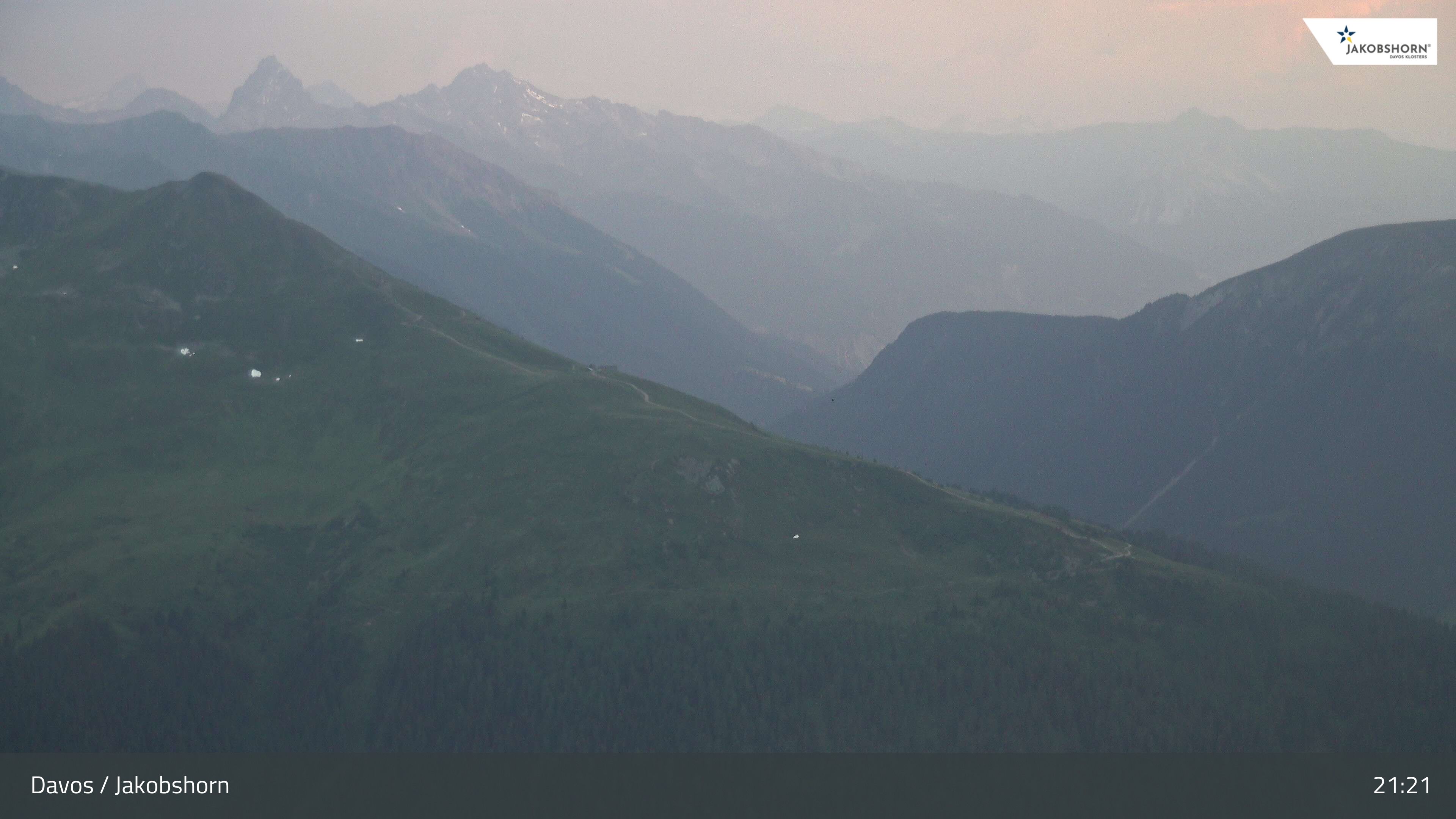 Davos: Platz - Jakobshorn, Blick Rinerhorn