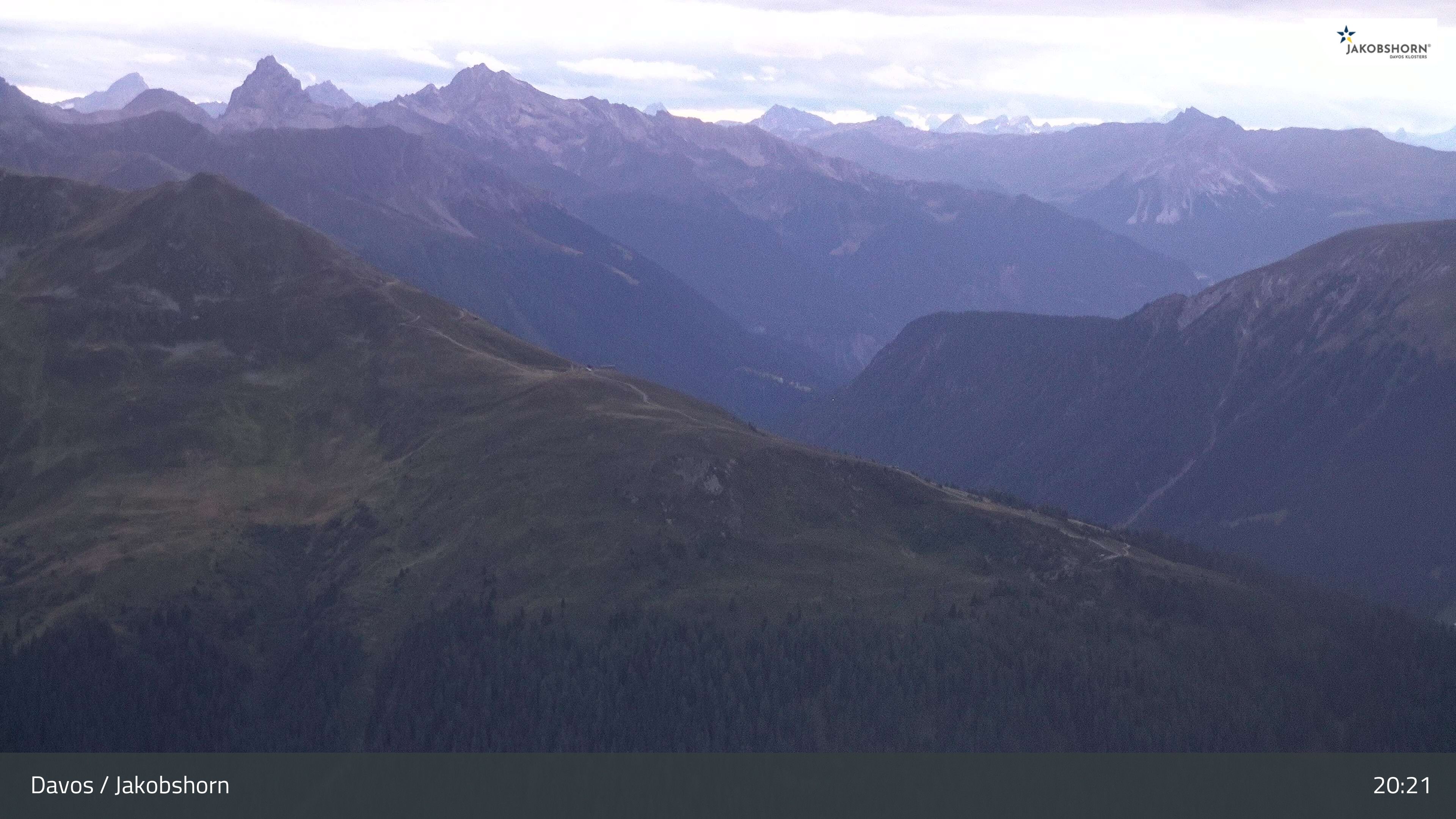 Davos: Platz - Jakobshorn, Blick Rinerhorn