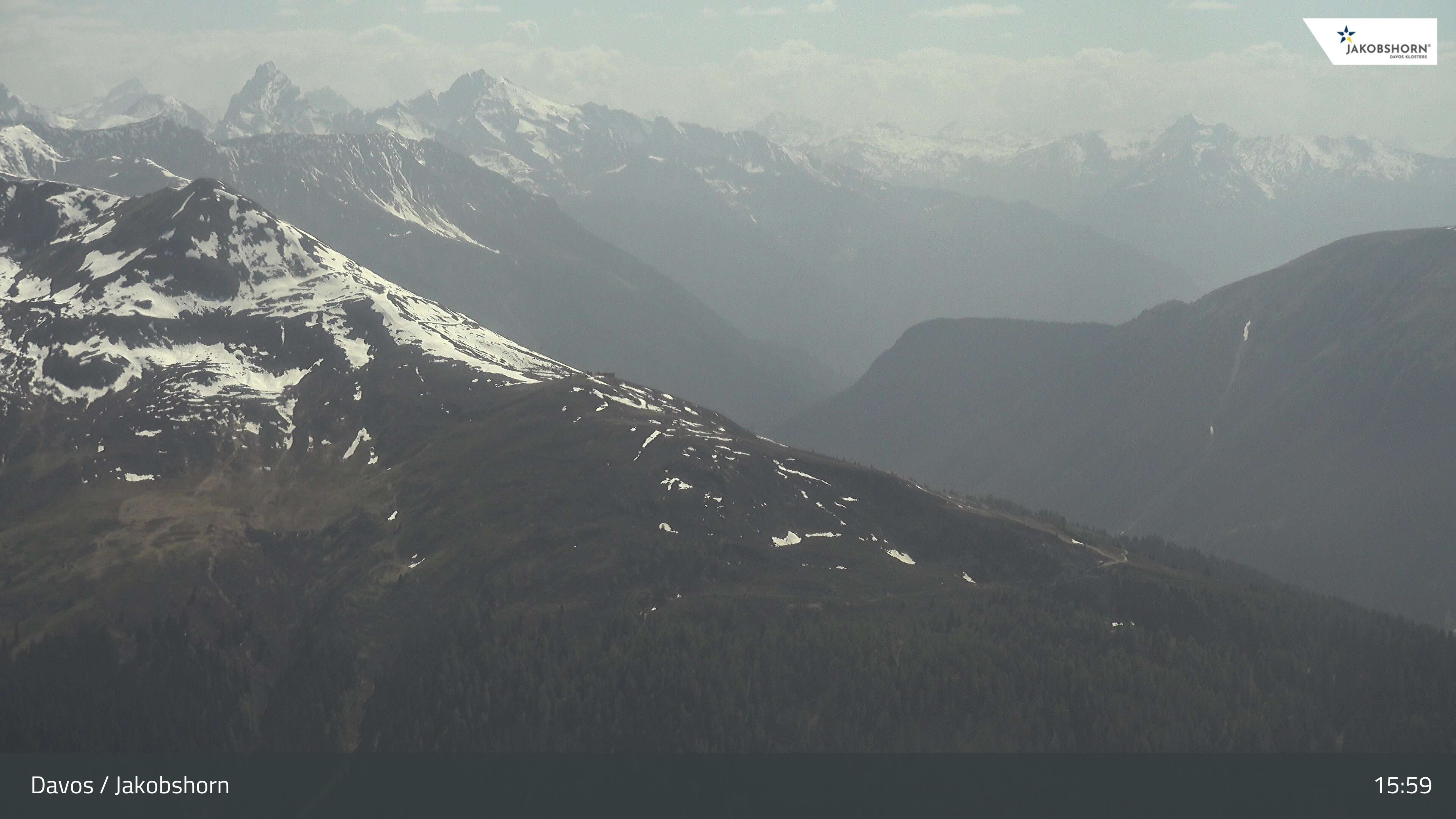 Davos: Platz - Jakobshorn, Blick Rinerhorn