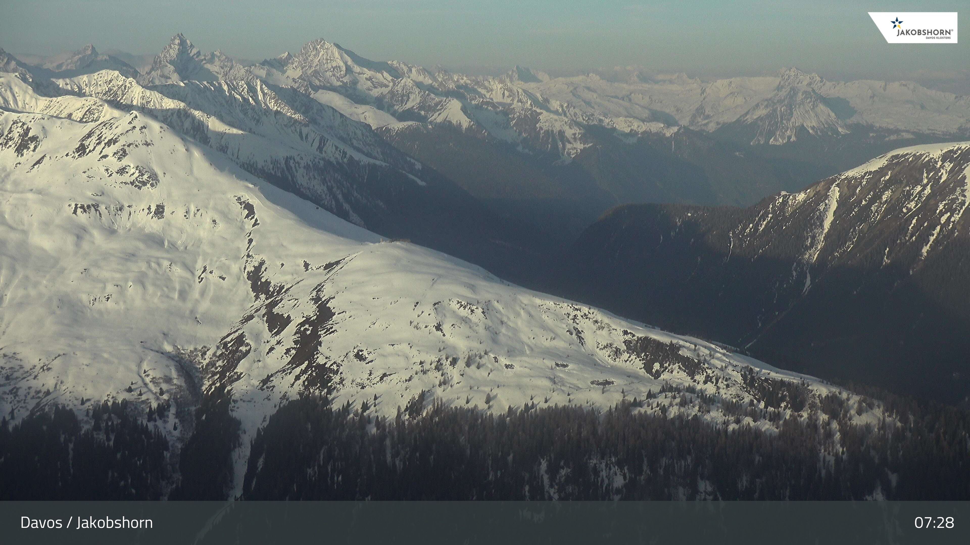 Davos: Platz - Jakobshorn, Blick Rinerhorn