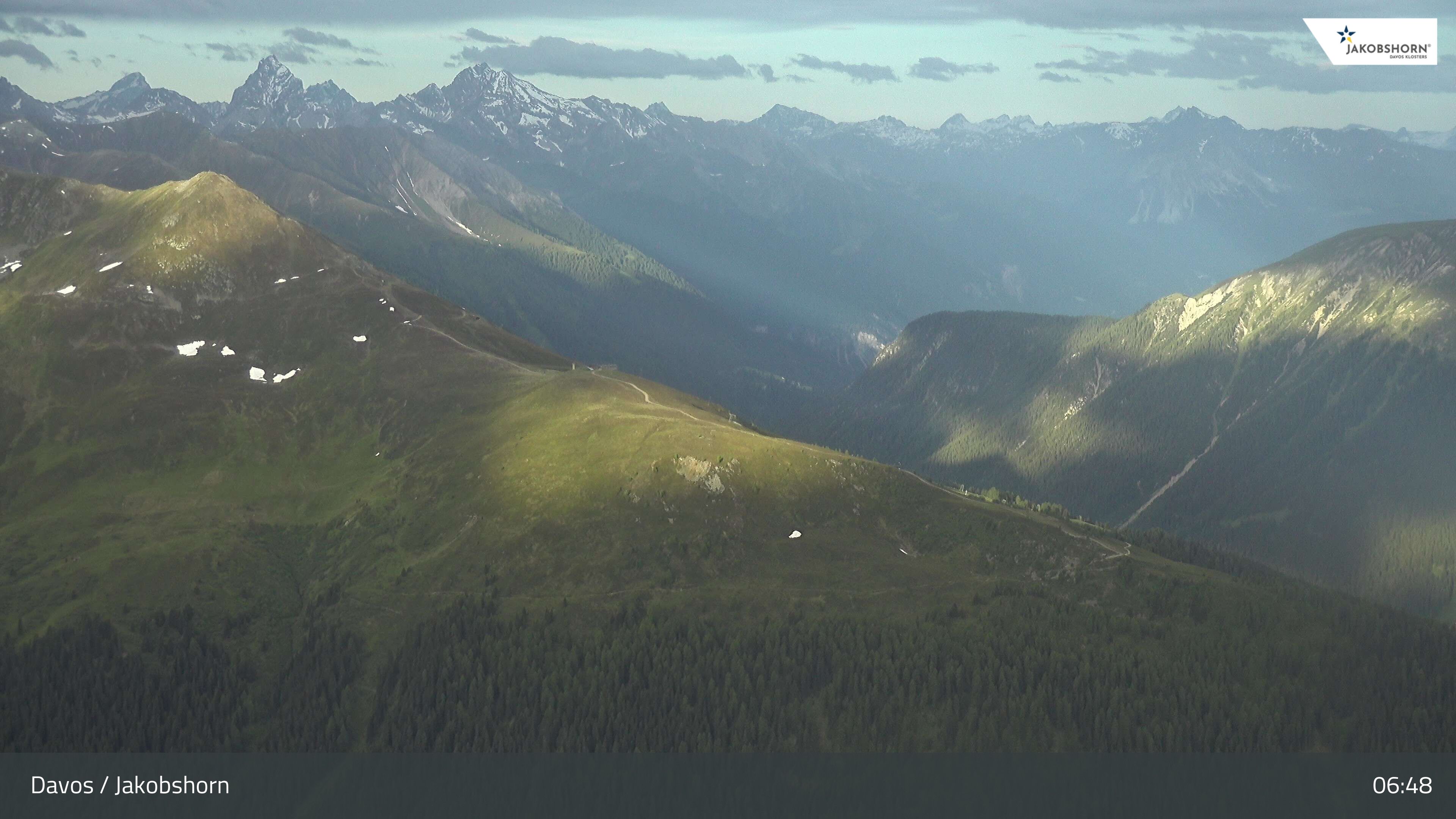 Davos: Platz - Jakobshorn, Blick Rinerhorn
