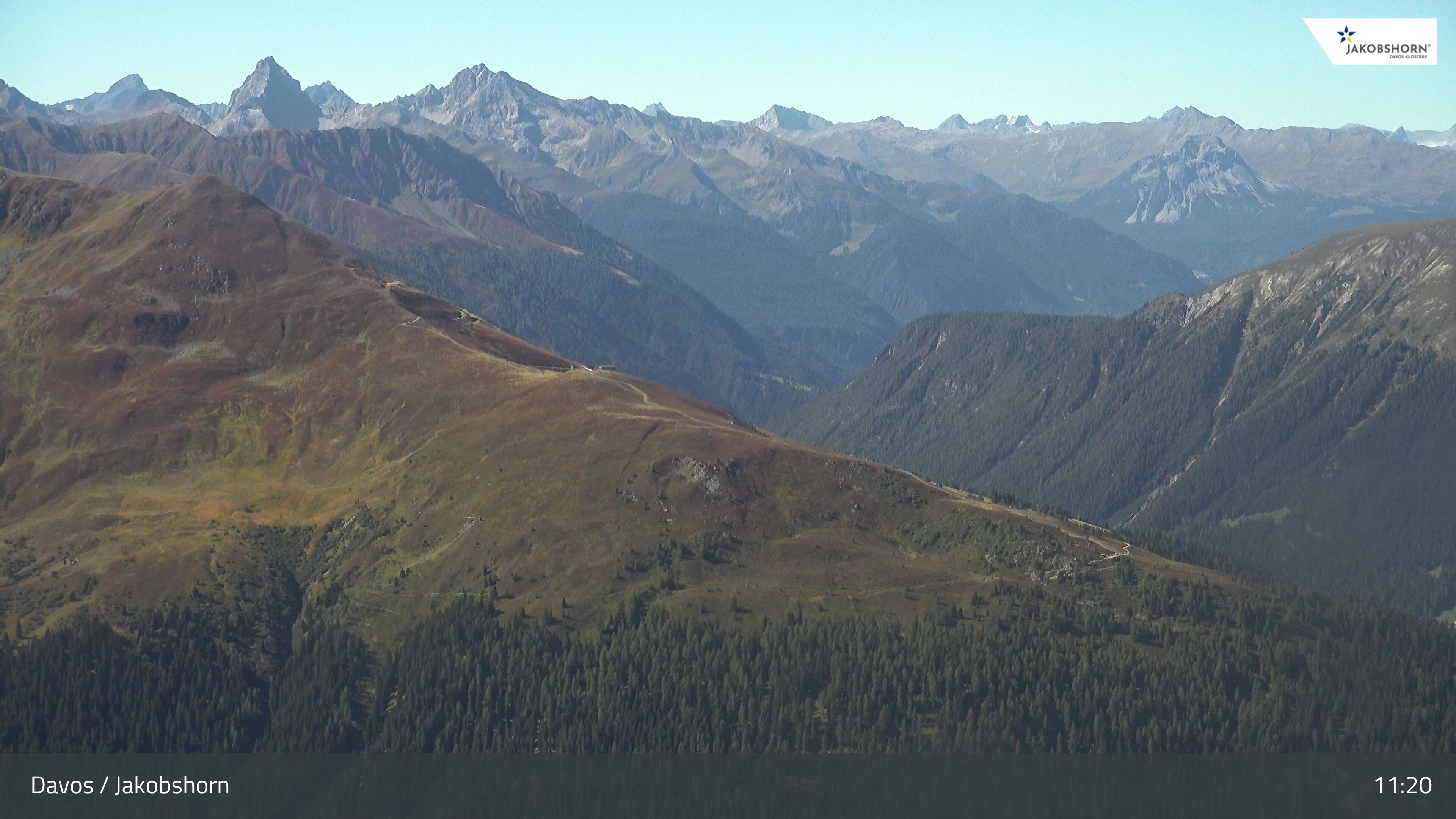 Davos: Platz - Jakobshorn, Blick Rinerhorn