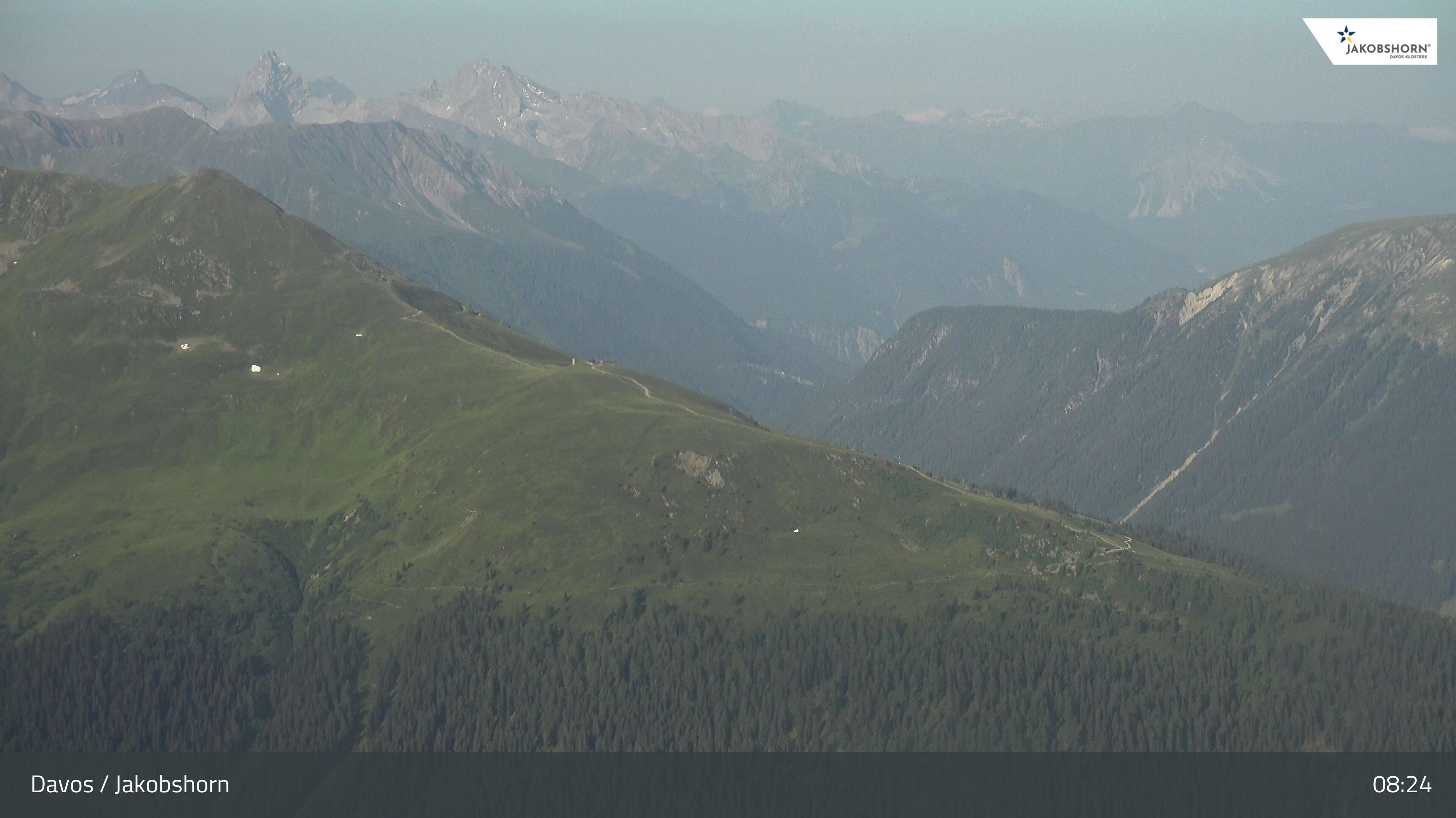 Davos: Platz - Jakobshorn, Blick Rinerhorn