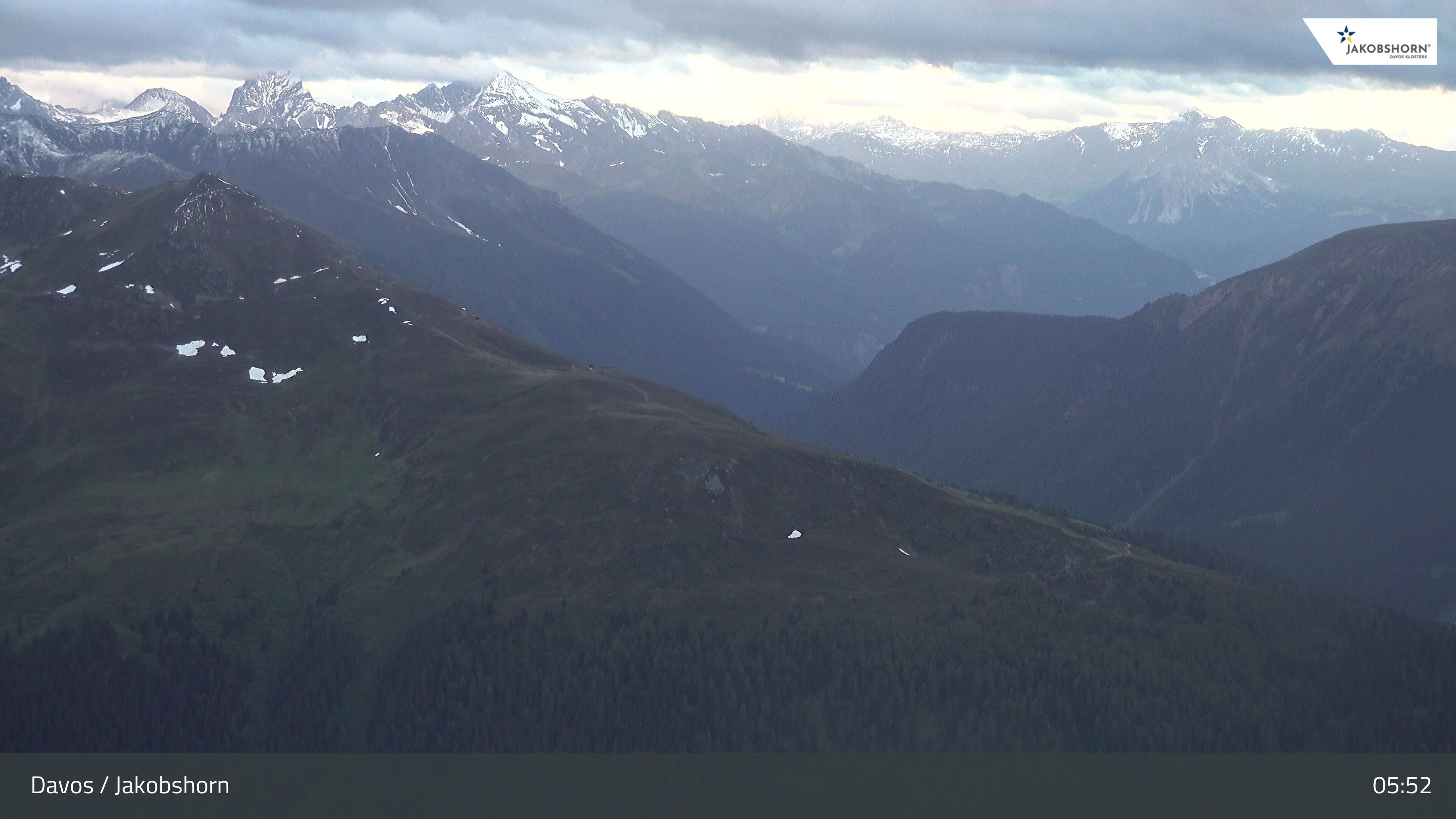 Davos: Platz - Jakobshorn, Blick Rinerhorn