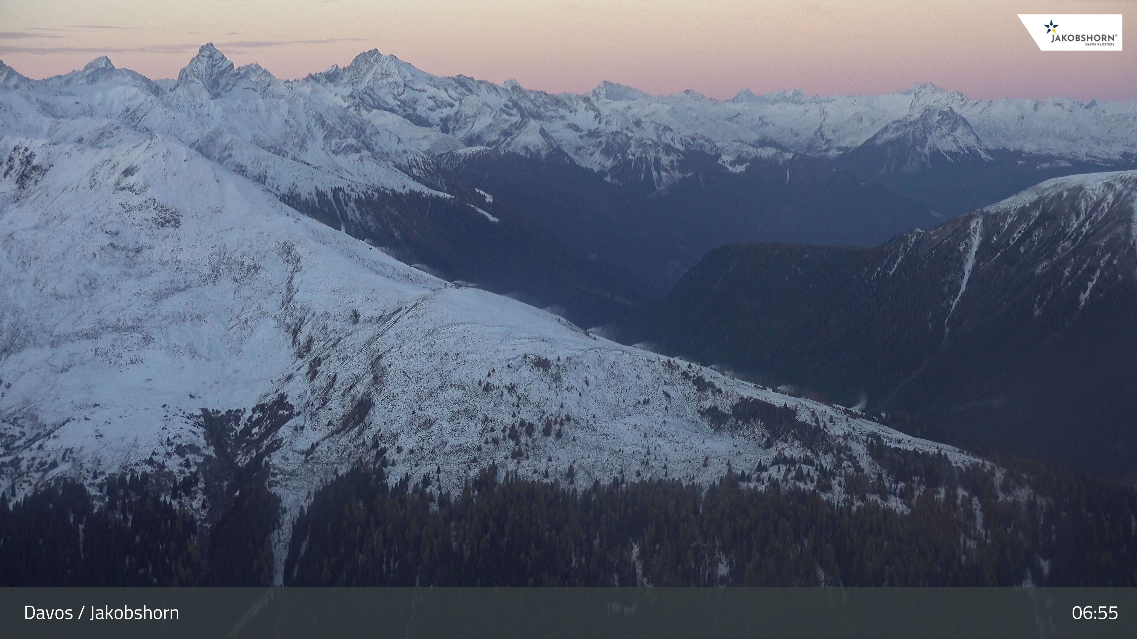 Davos: Platz - Jakobshorn, Blick Rinerhorn