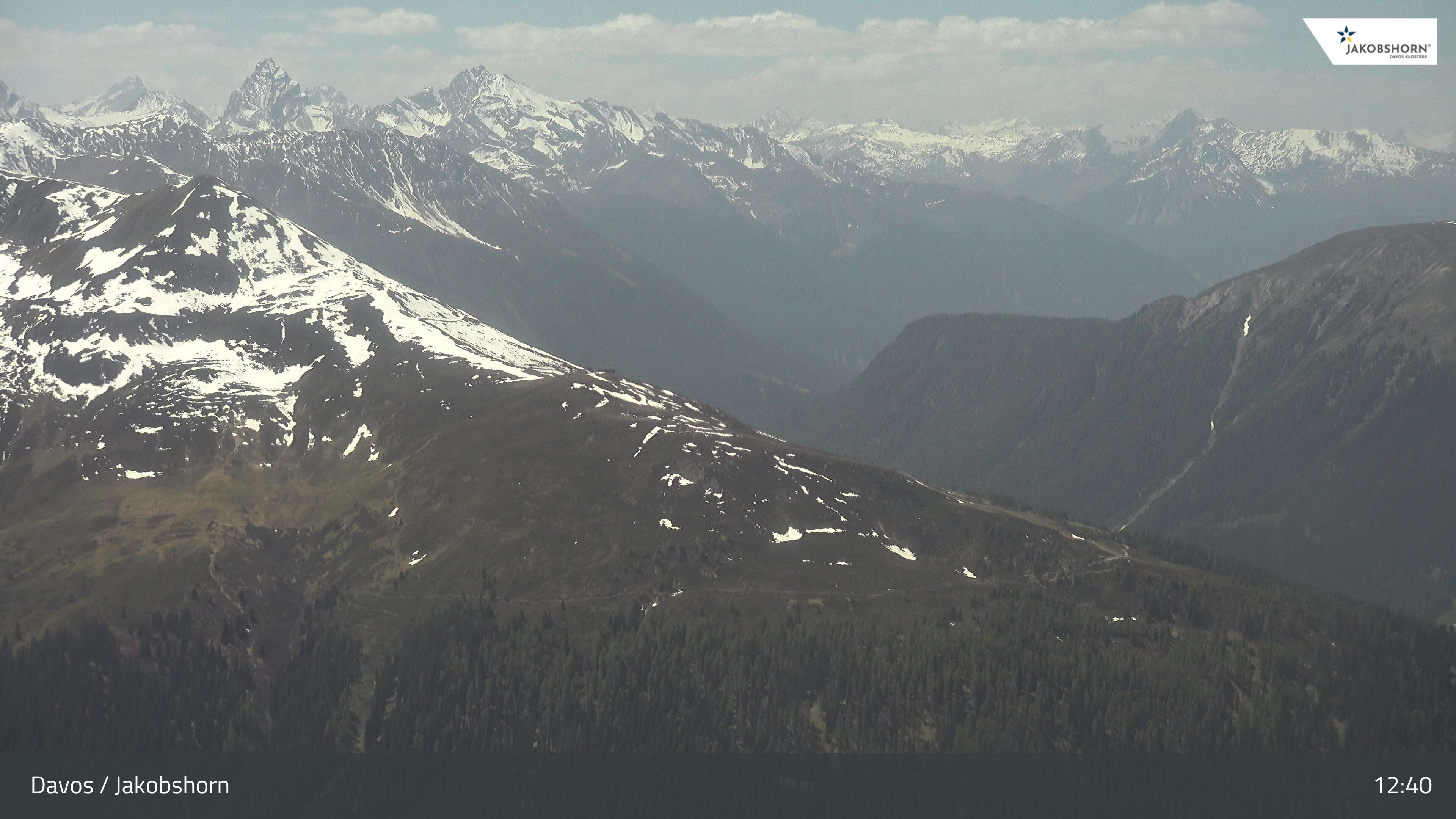 Davos: Platz - Jakobshorn, Blick Rinerhorn