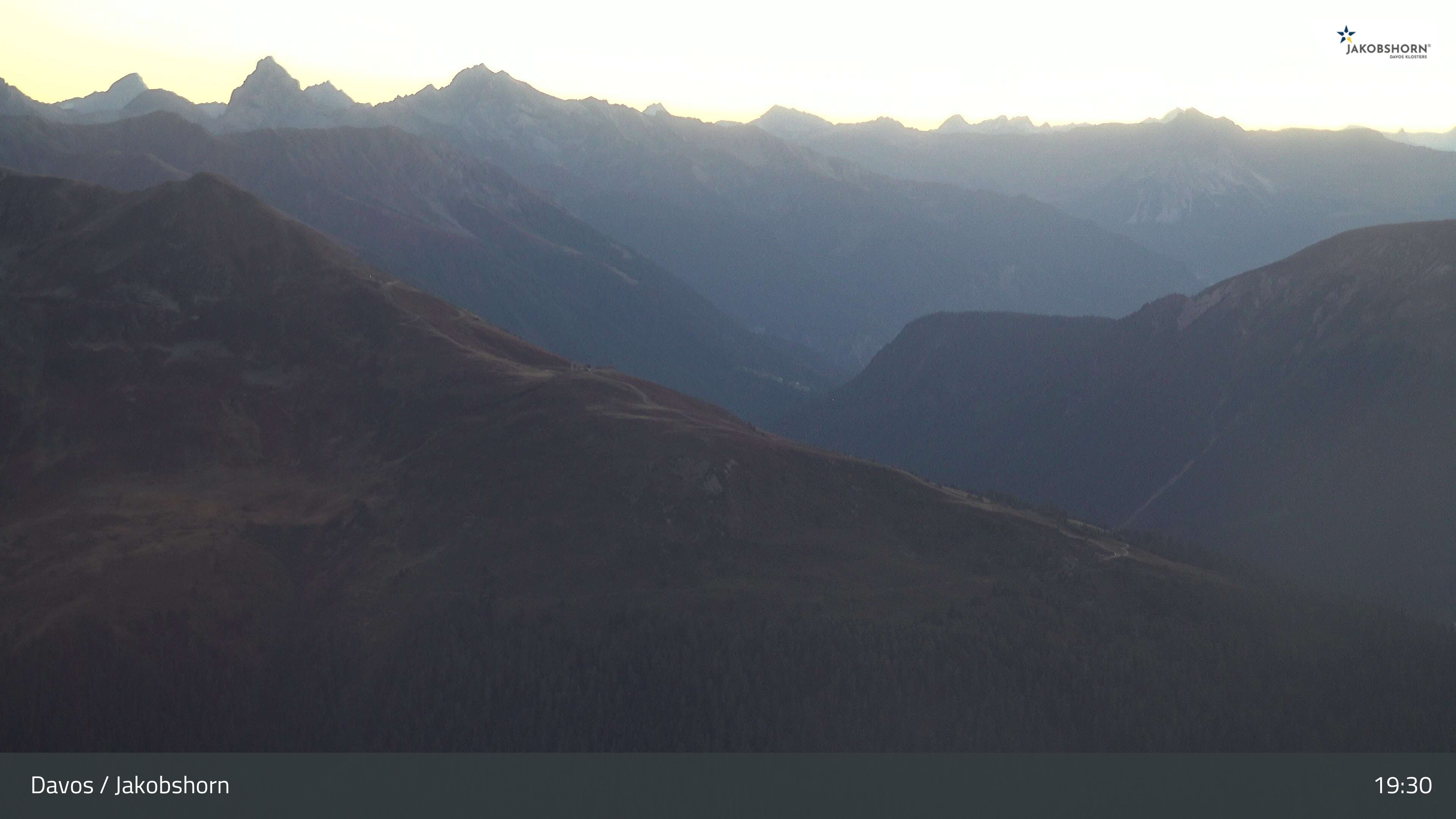Davos: Platz - Jakobshorn, Blick Rinerhorn