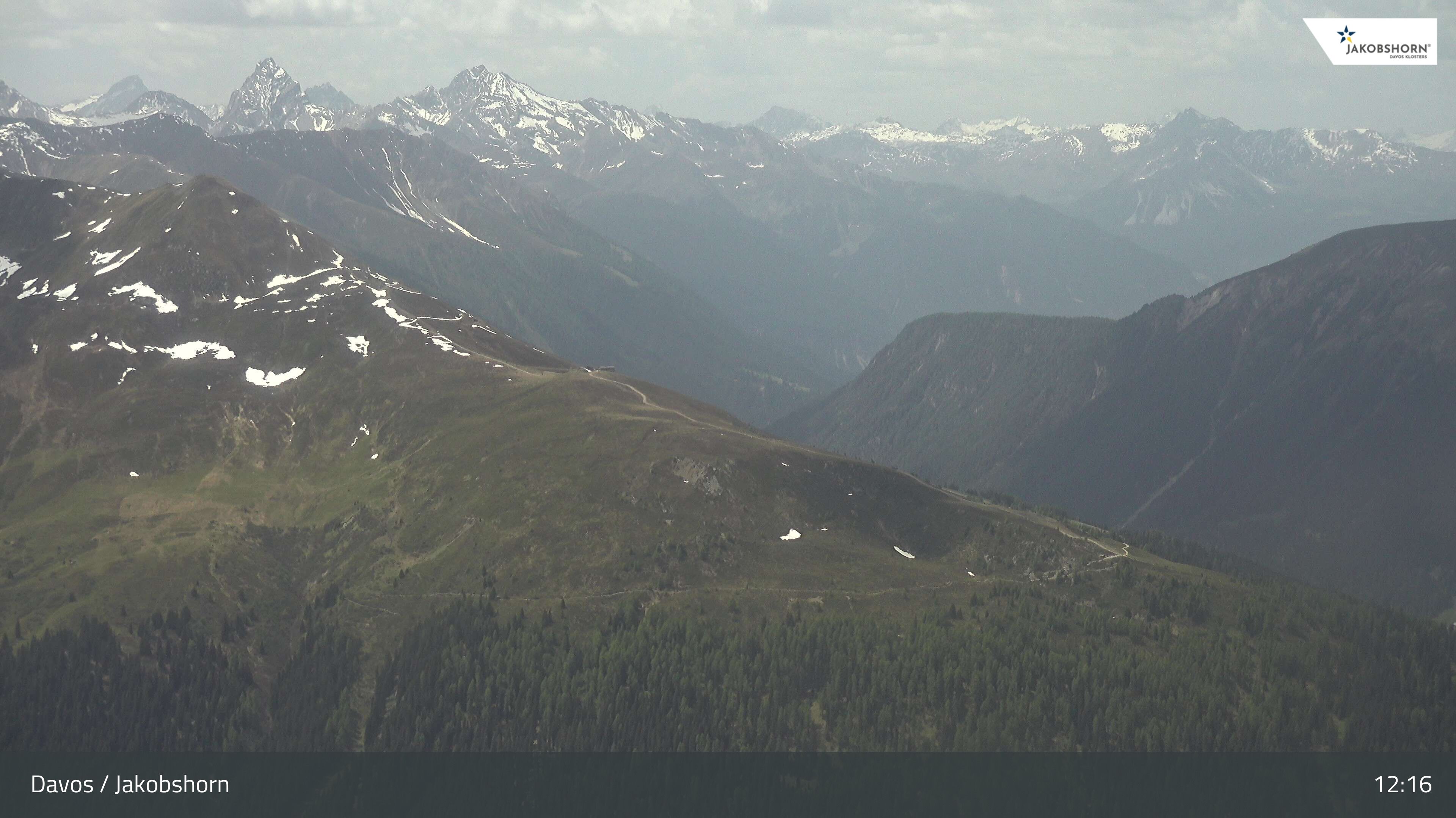 Davos: Platz - Jakobshorn, Blick Rinerhorn