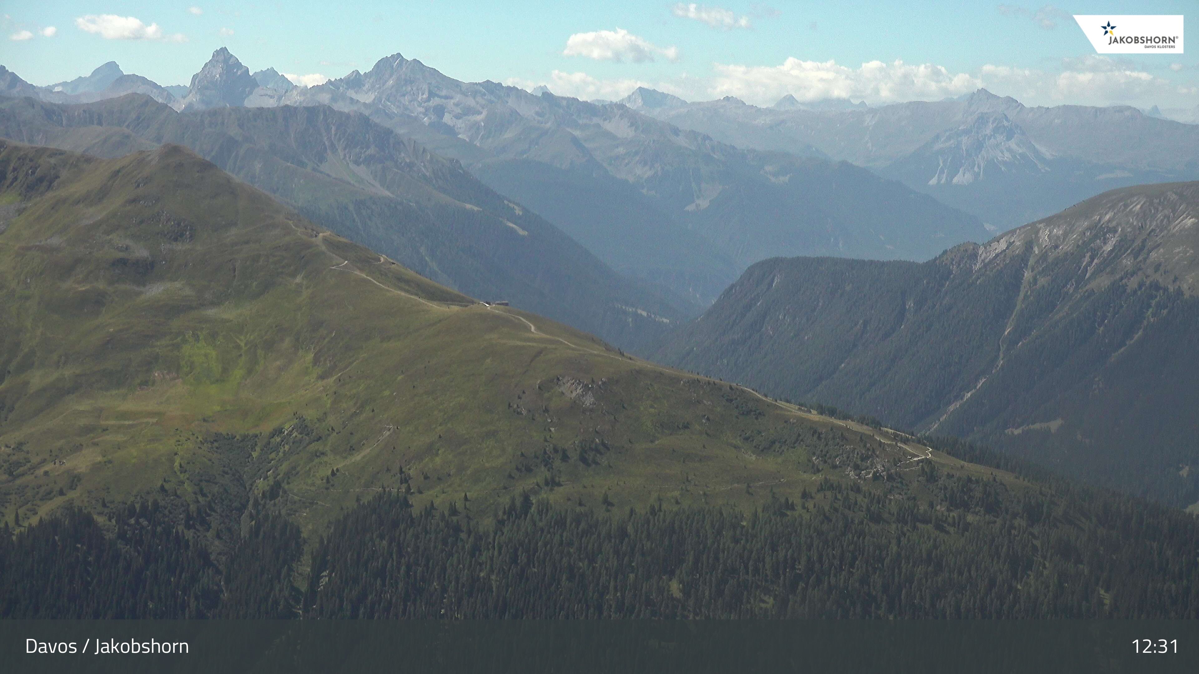 Davos: Platz - Jakobshorn, Blick Rinerhorn