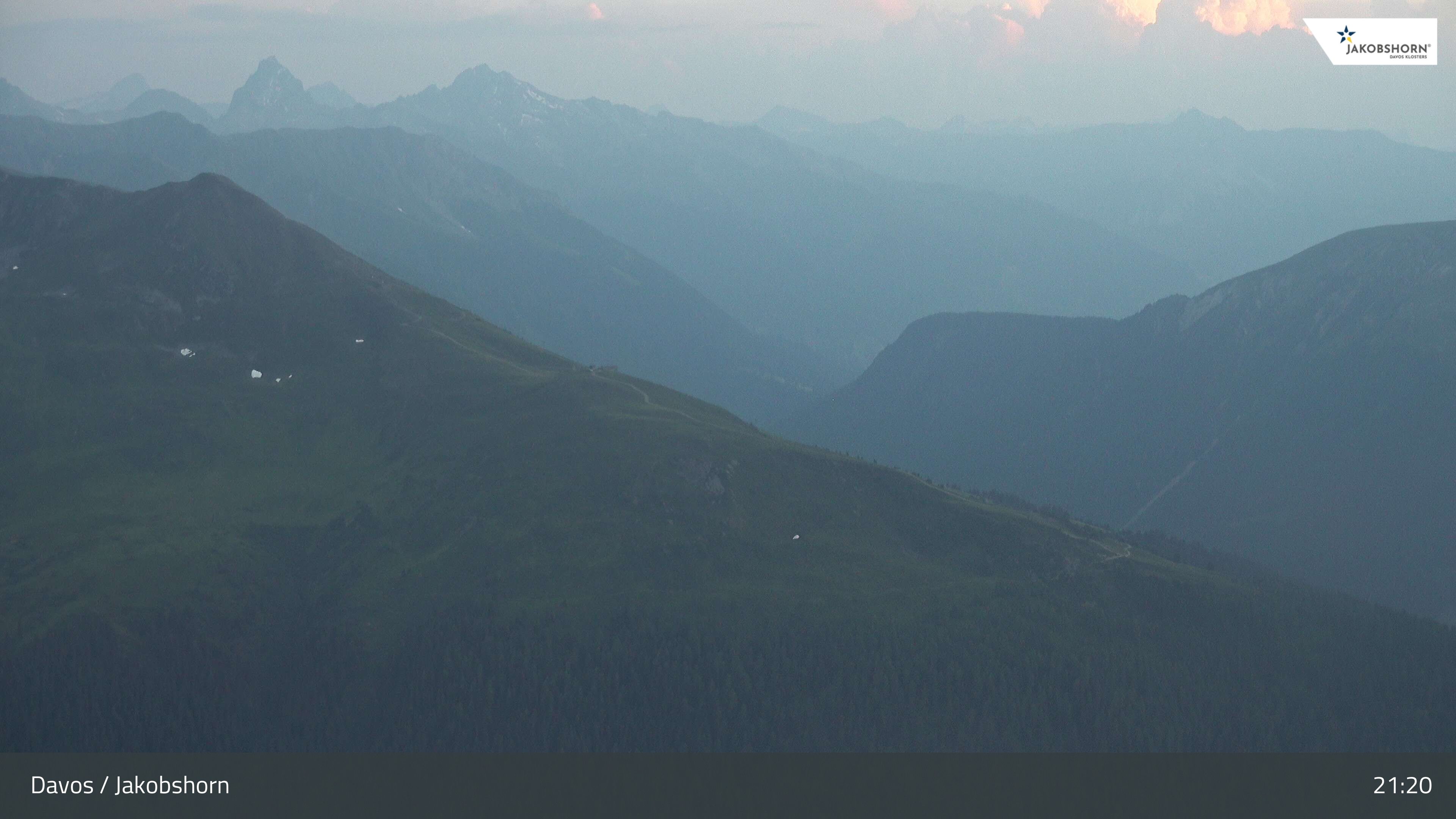 Davos: Platz - Jakobshorn, Blick Rinerhorn