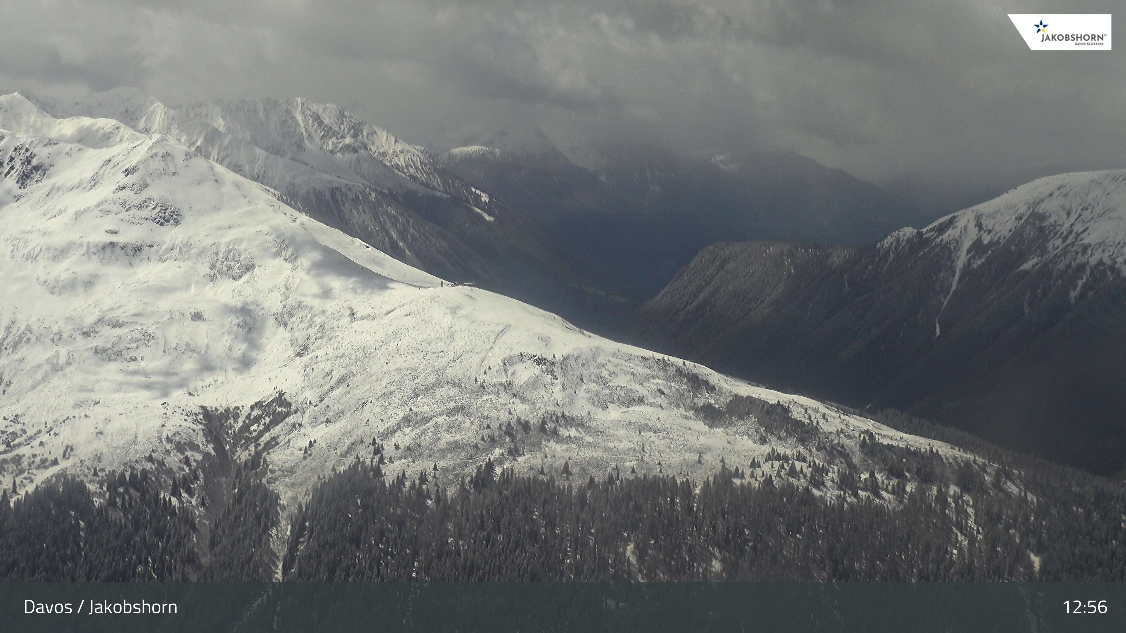 Davos: Platz - Jakobshorn, Blick Rinerhorn