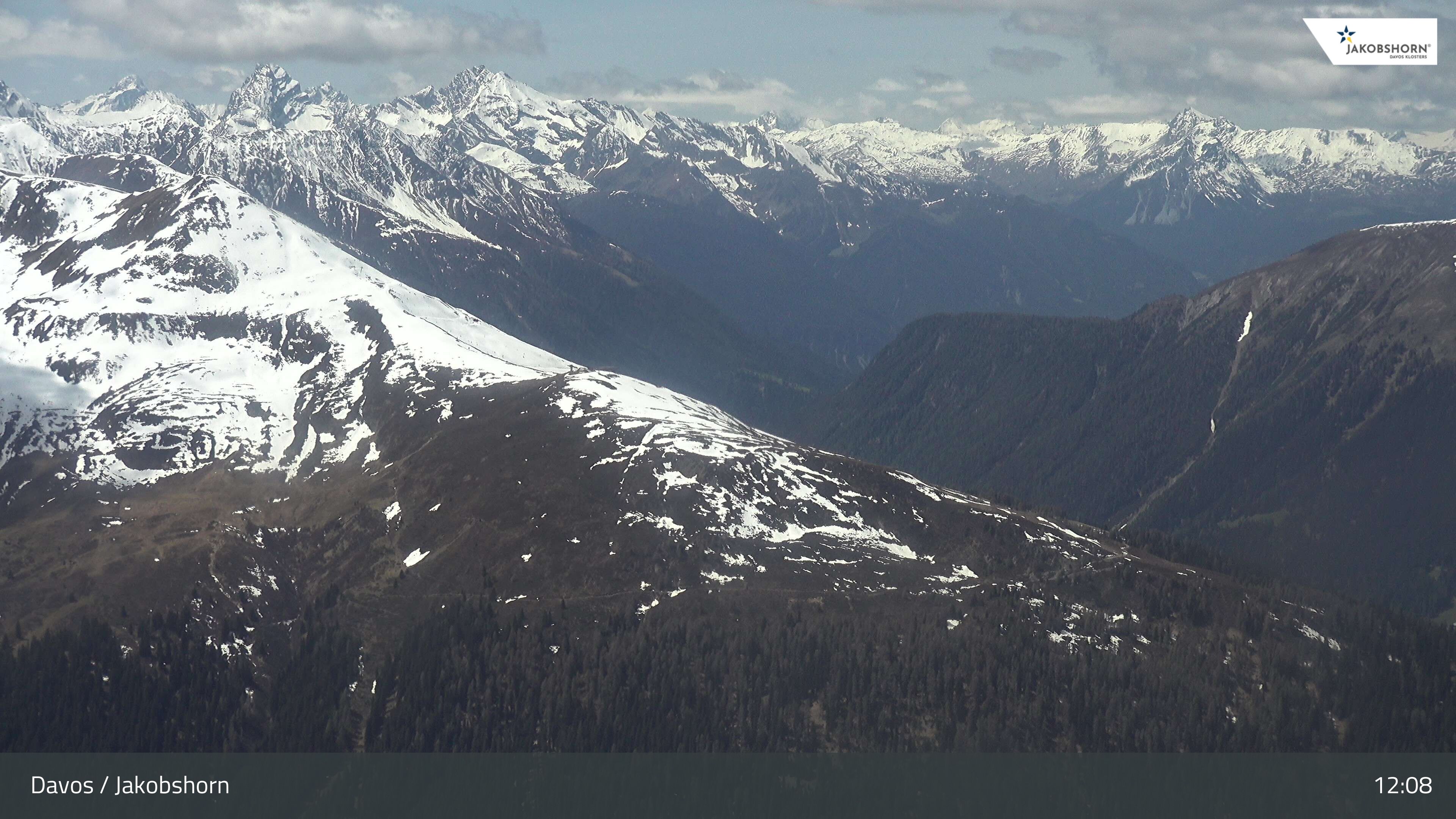 Davos: Platz - Jakobshorn, Blick Rinerhorn