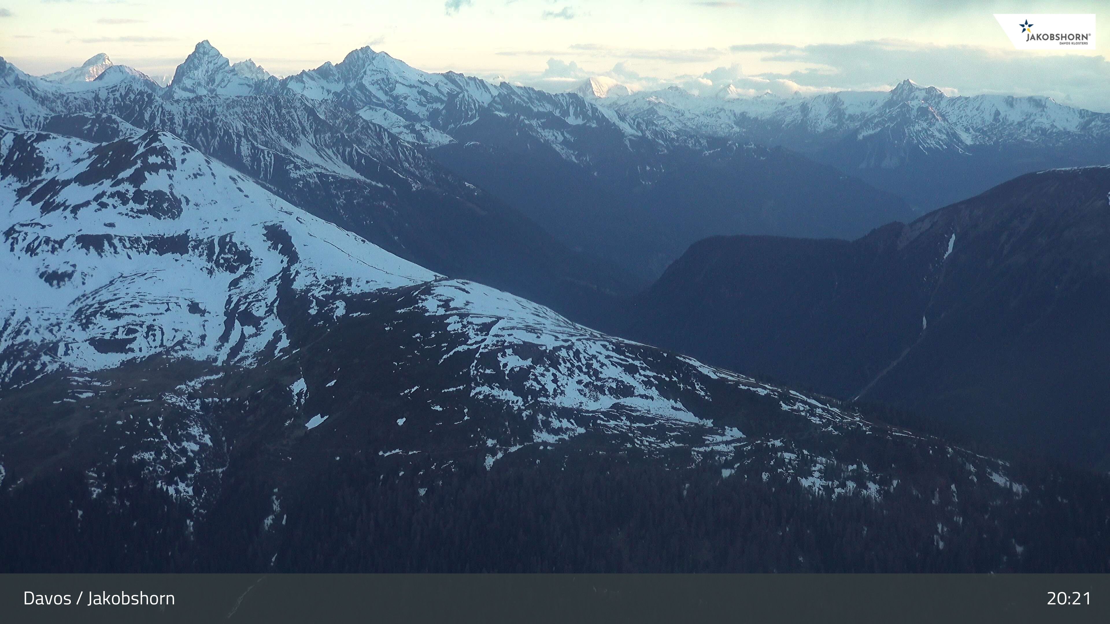 Davos: Platz - Jakobshorn, Blick Rinerhorn