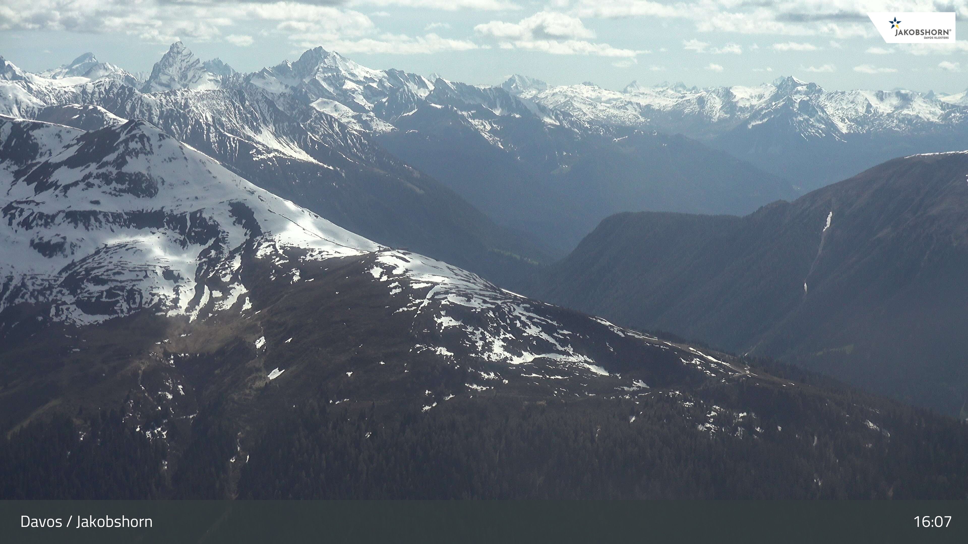 Davos: Platz - Jakobshorn, Blick Rinerhorn