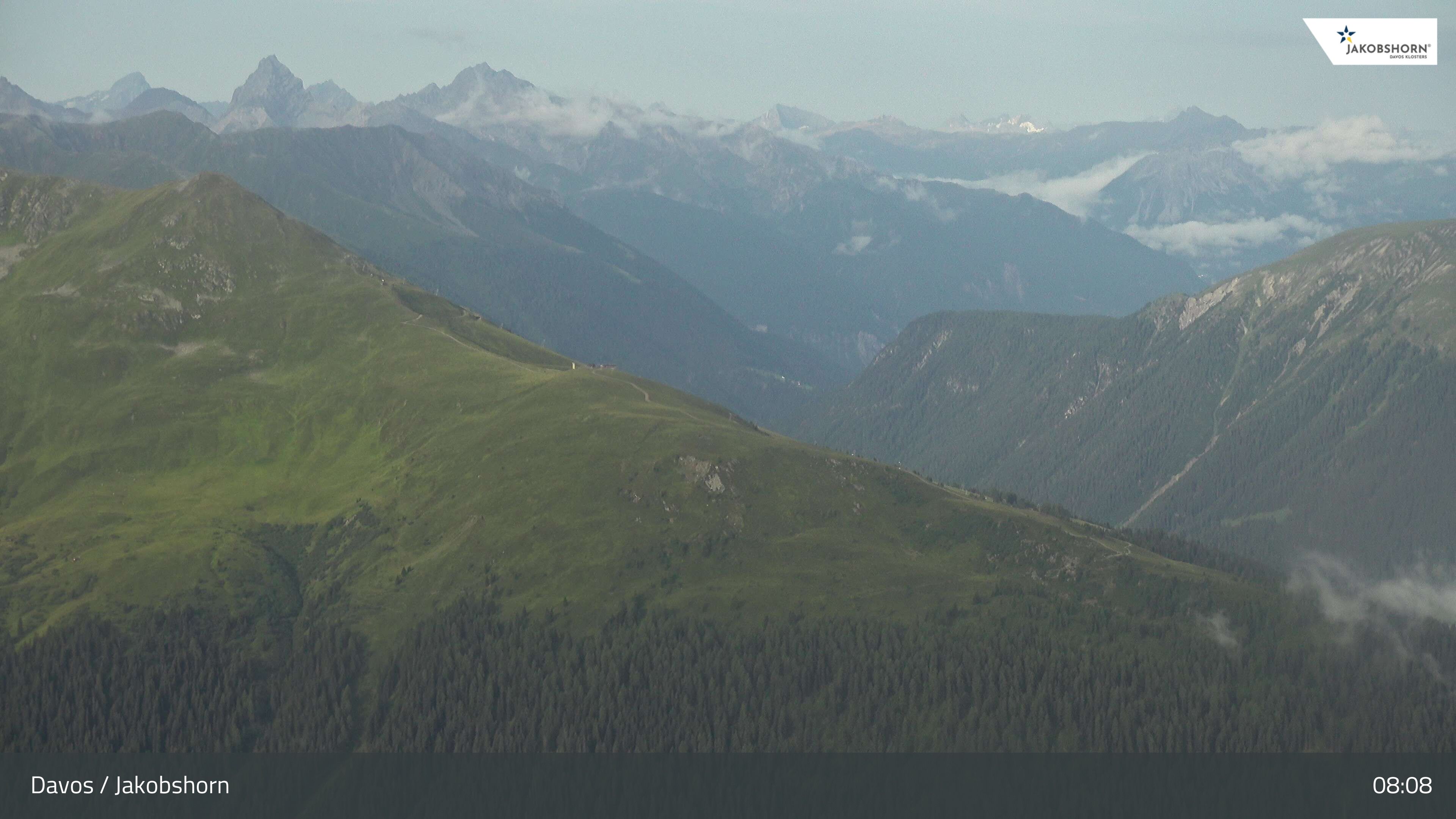 Davos: Platz - Jakobshorn, Blick Rinerhorn