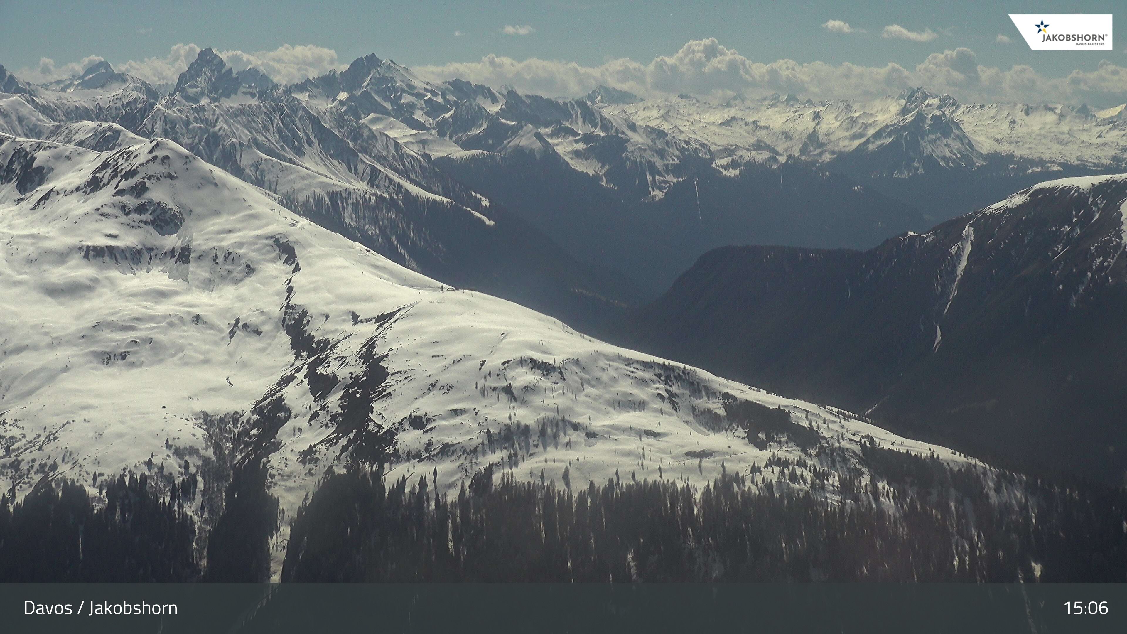 Davos: Platz - Jakobshorn, Blick Rinerhorn