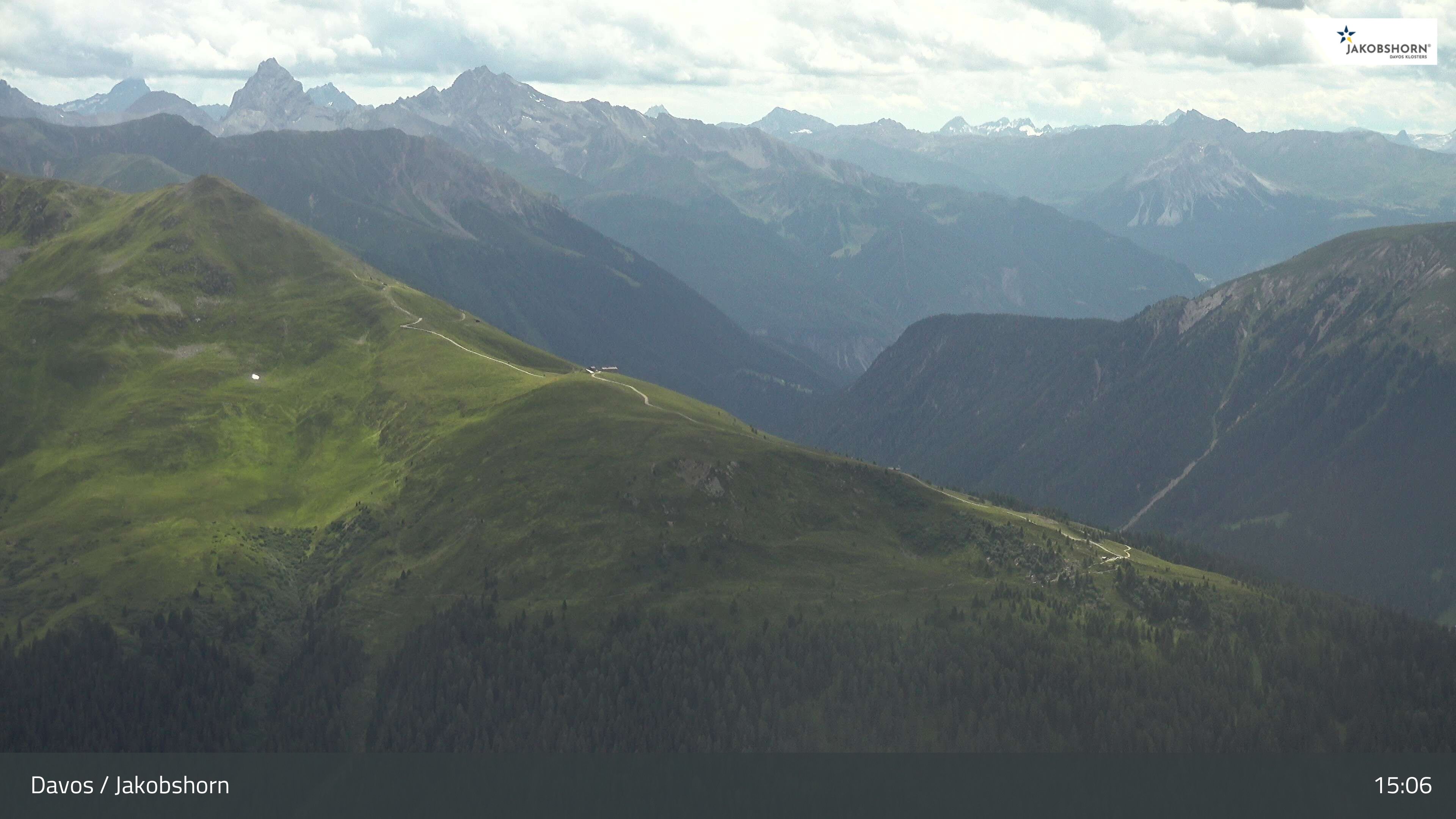 Davos: Platz - Jakobshorn, Blick Rinerhorn