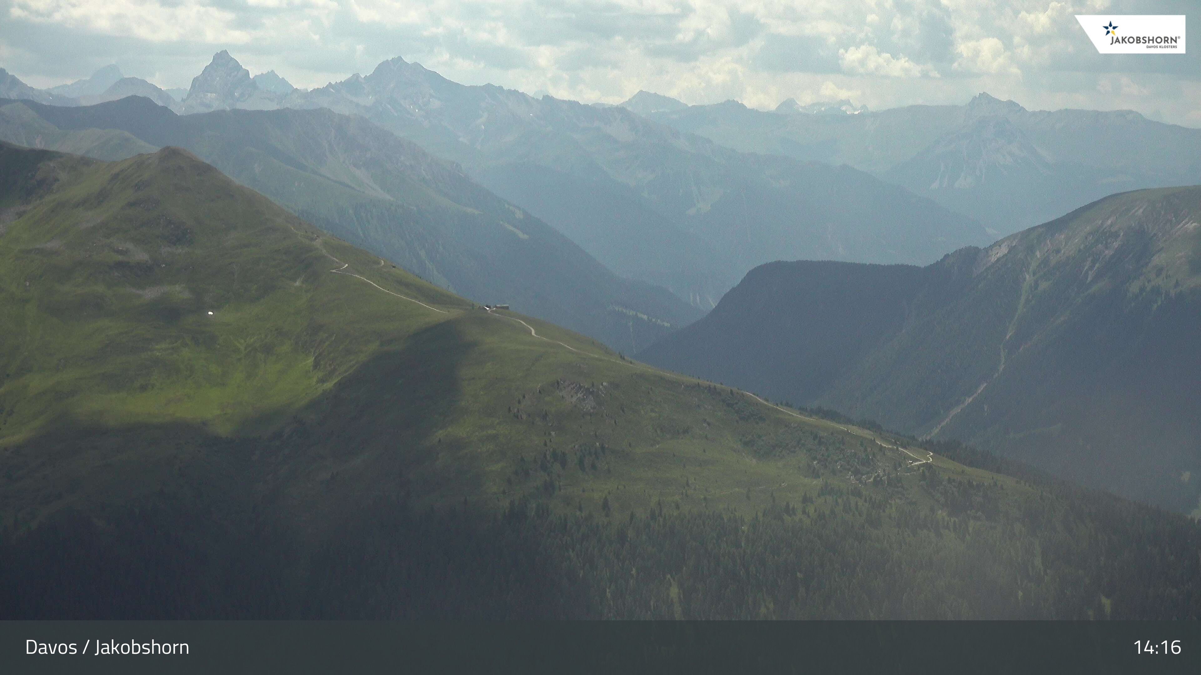 Davos: Platz - Jakobshorn, Blick Rinerhorn