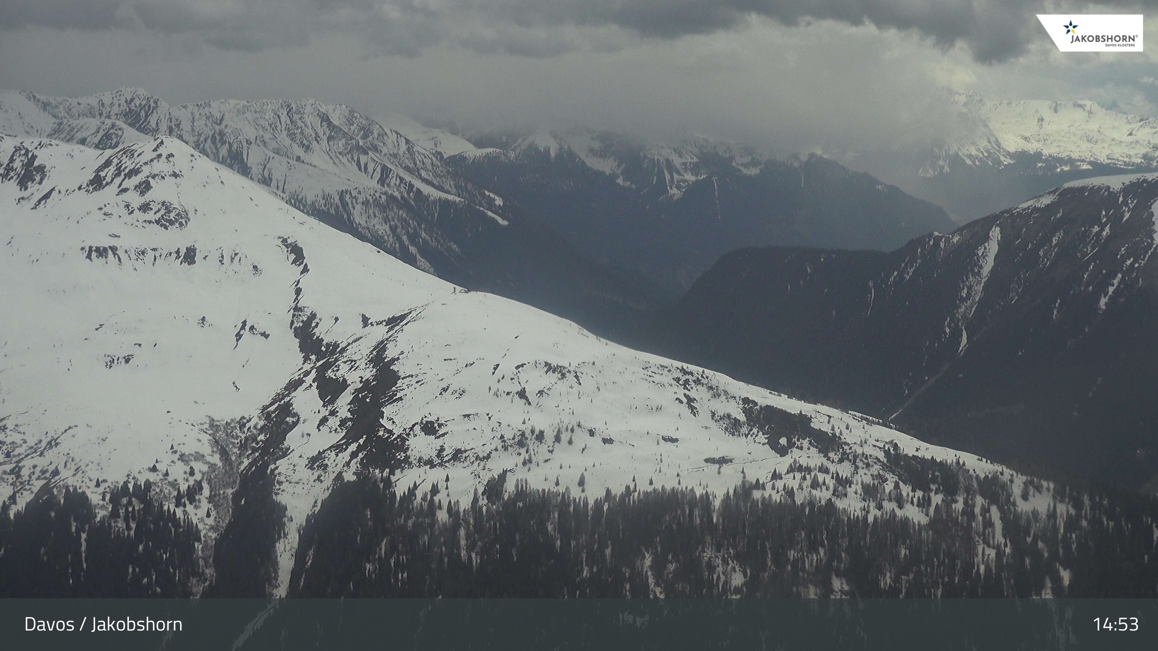 Davos: Platz - Jakobshorn, Blick Rinerhorn
