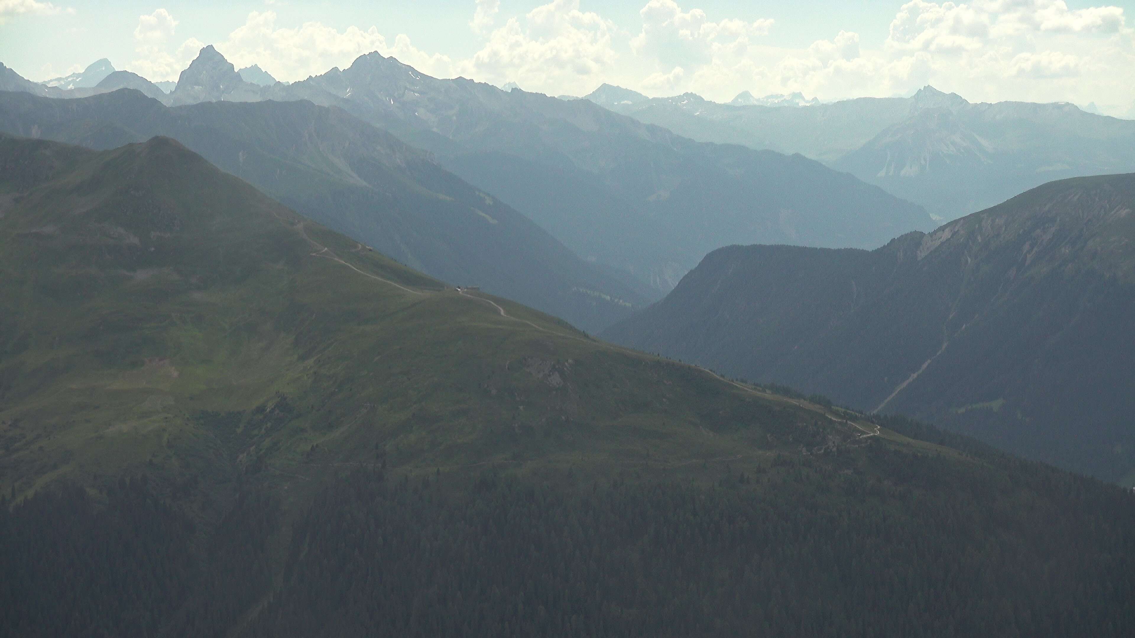 Davos: Platz - Jakobshorn, Blick Rinerhorn