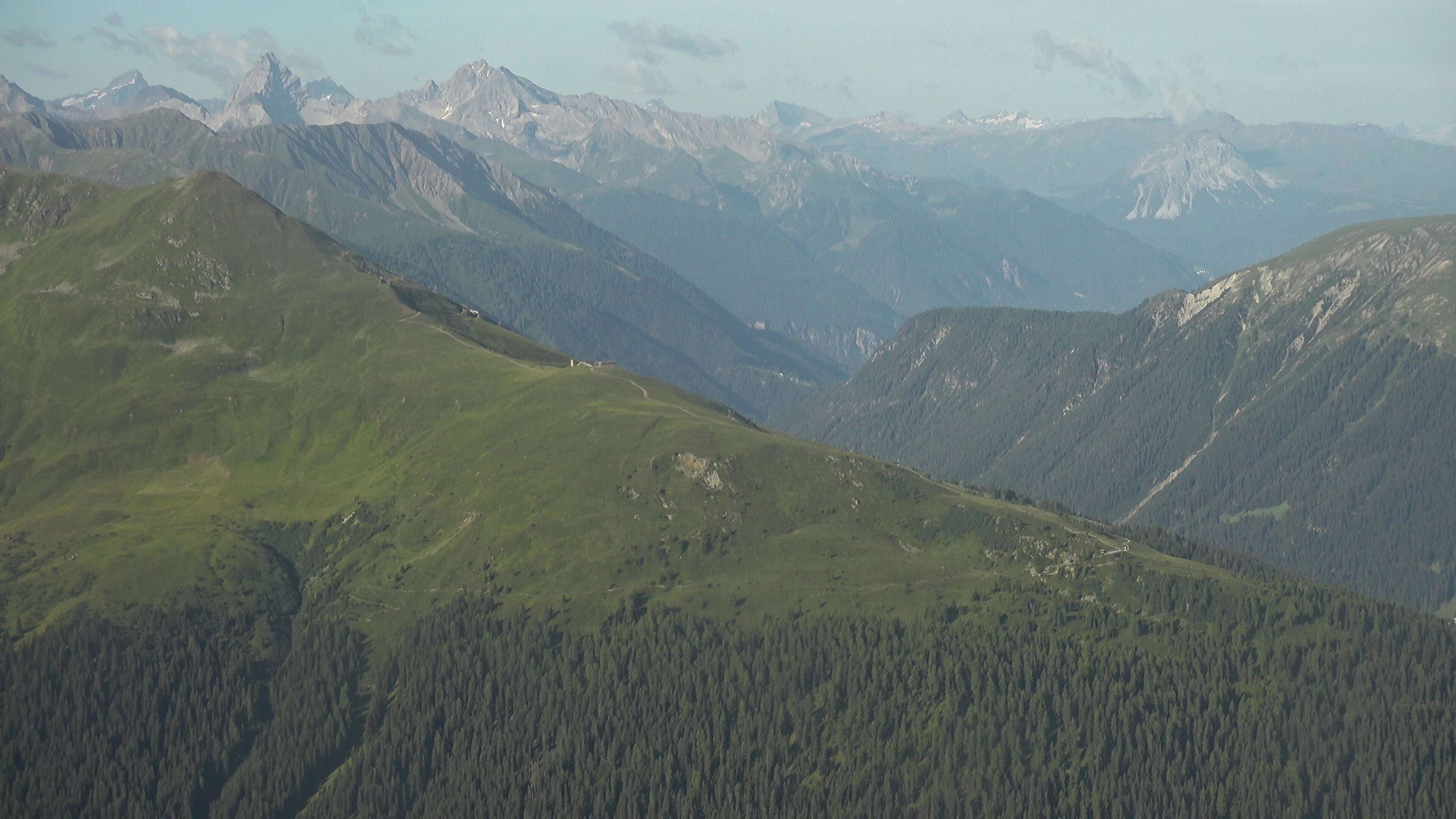 Davos: Platz - Jakobshorn, Blick Rinerhorn