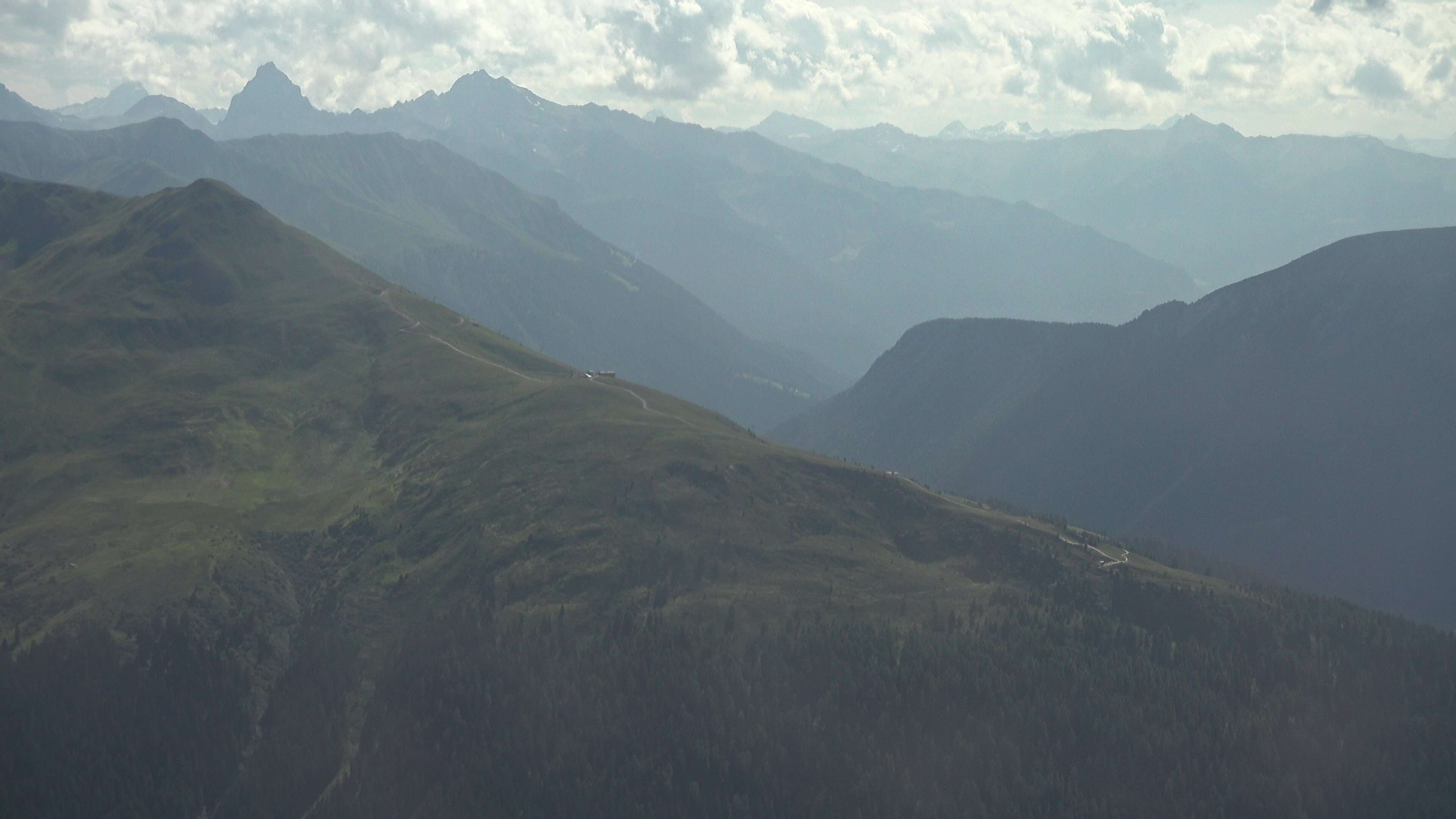 Davos: Platz - Jakobshorn, Blick Rinerhorn