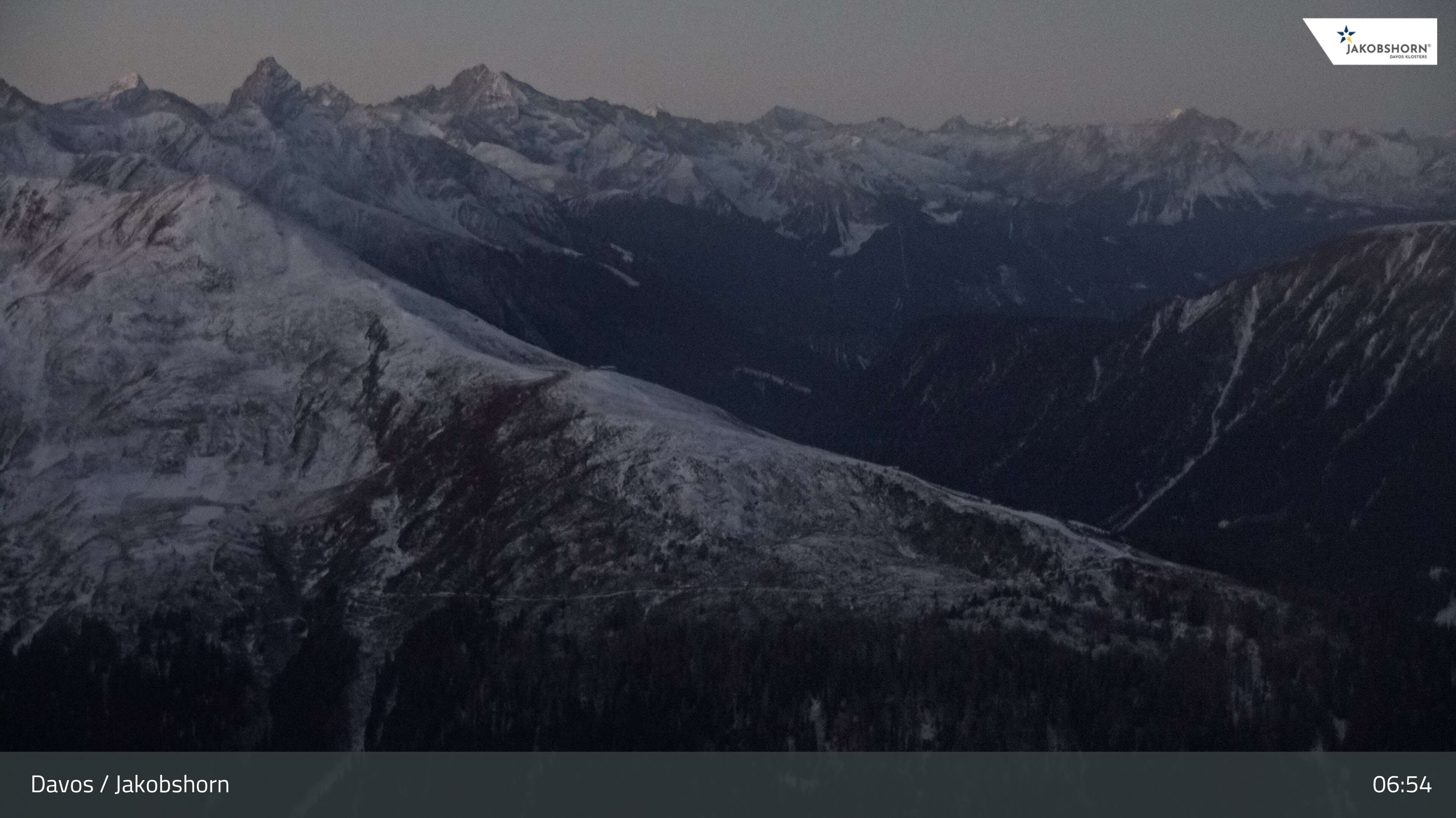 Davos: Platz - Jakobshorn, Blick Rinerhorn