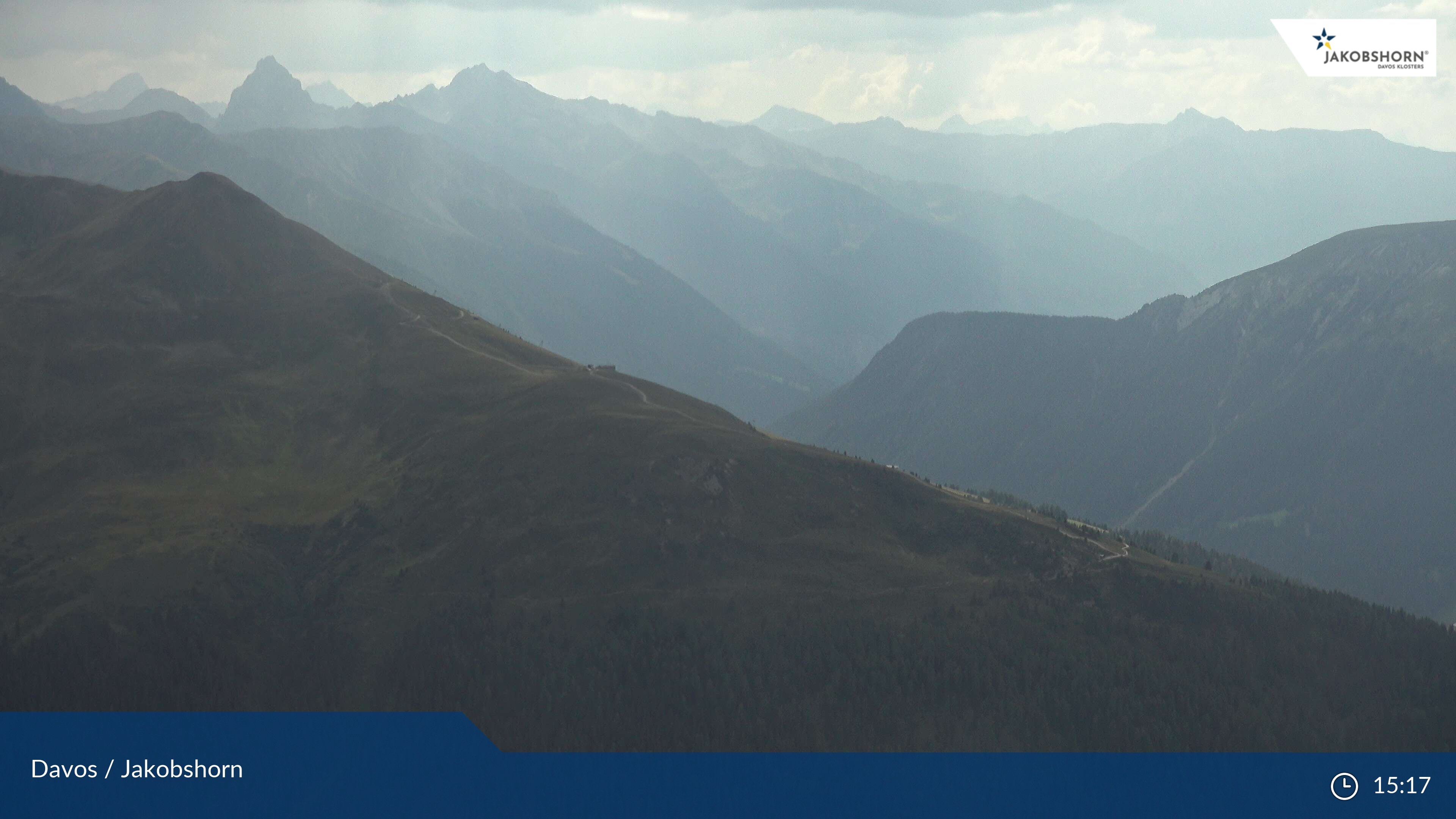 Davos: Platz - Jakobshorn, Blick Rinerhorn