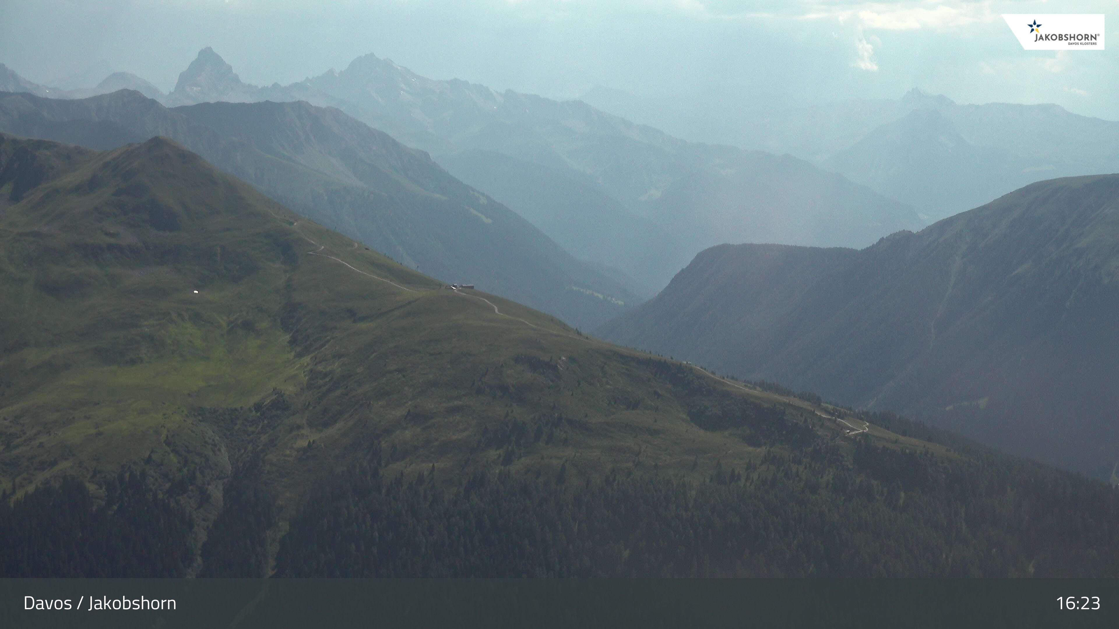 Davos: Platz - Jakobshorn, Blick Rinerhorn