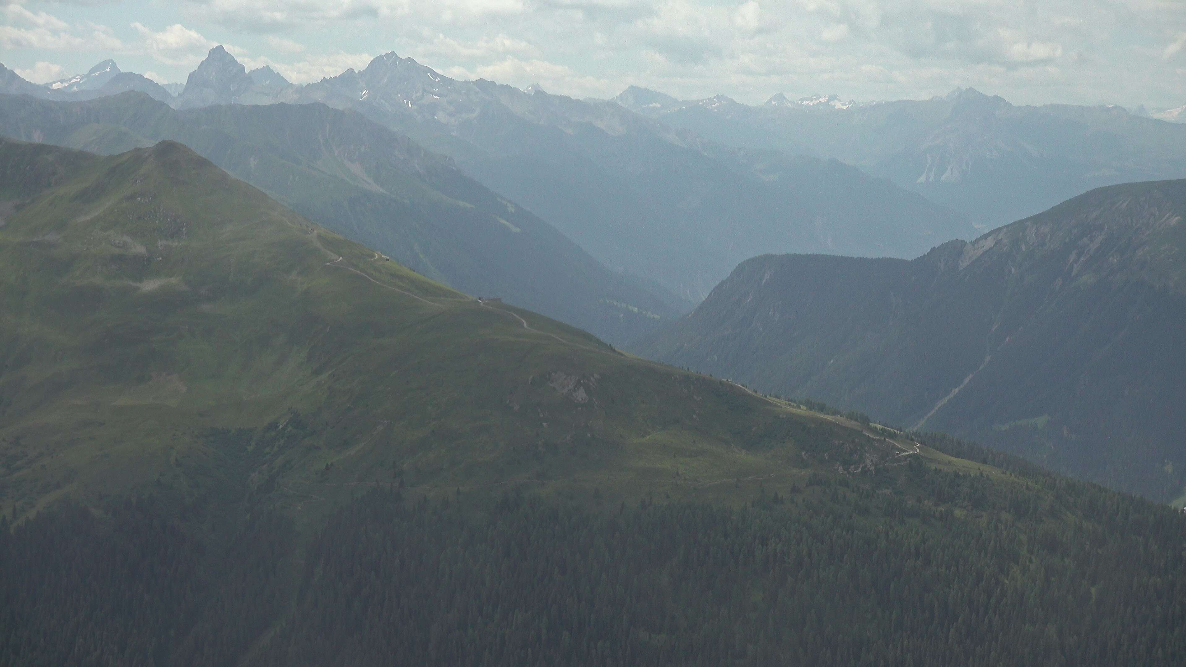 Davos: Platz - Jakobshorn, Blick Rinerhorn