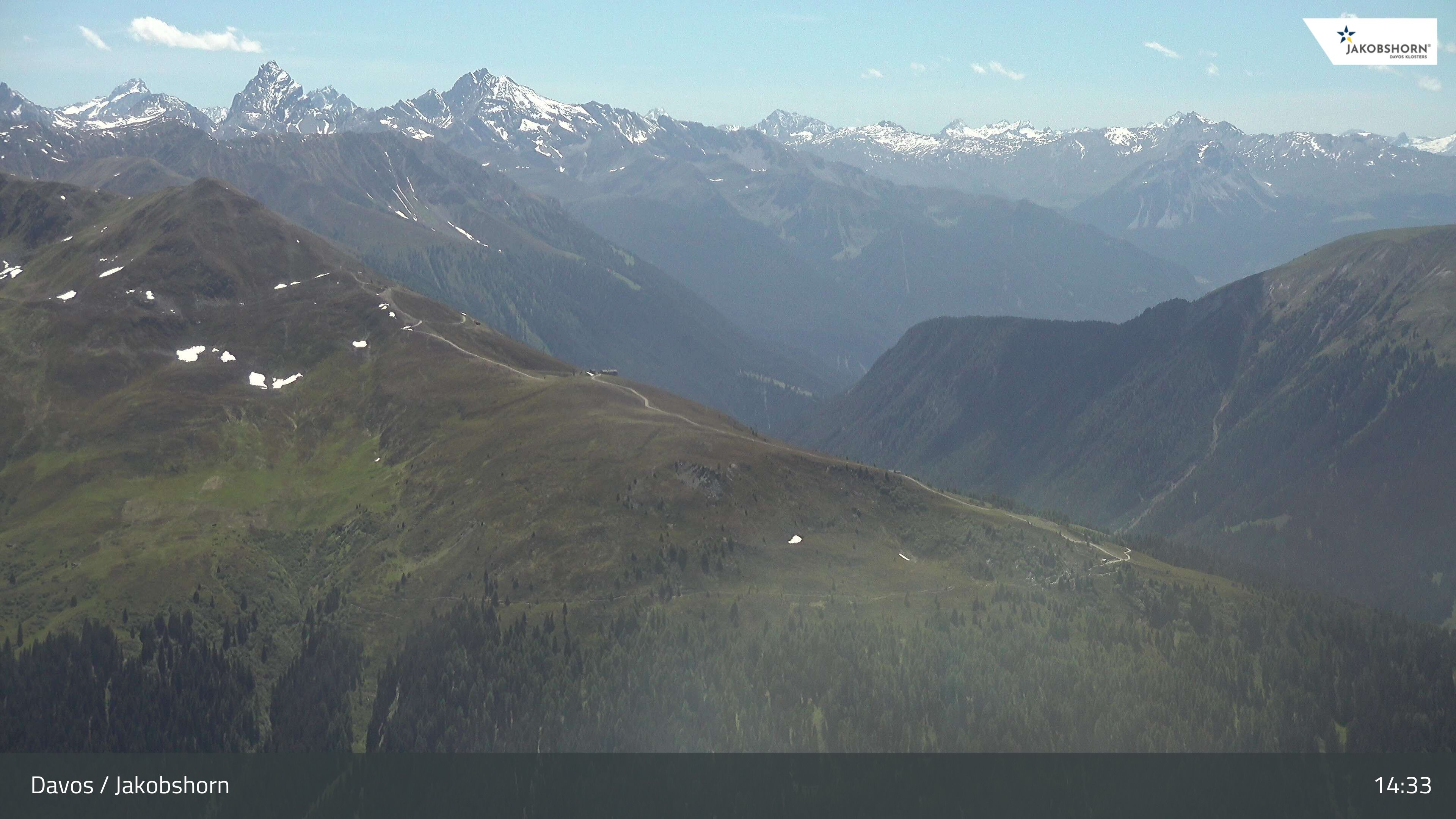 Davos: Platz - Jakobshorn, Blick Rinerhorn