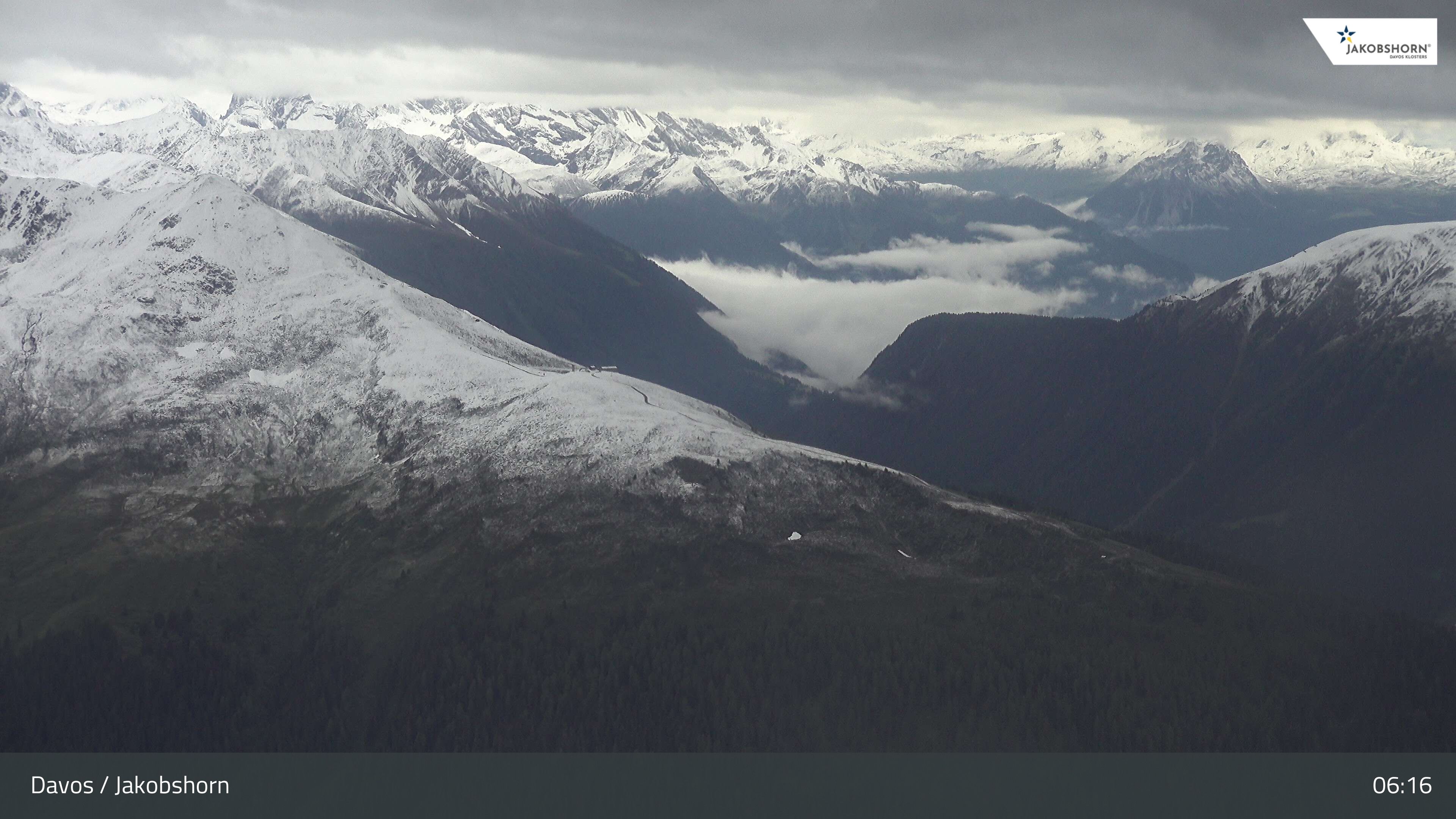 Davos: Platz - Jakobshorn, Blick Rinerhorn
