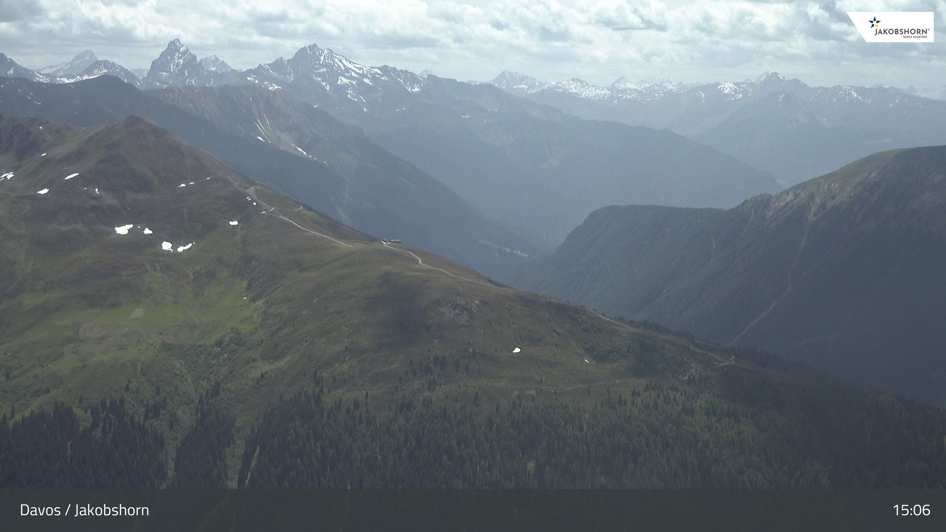 Davos: Platz - Jakobshorn, Blick Rinerhorn