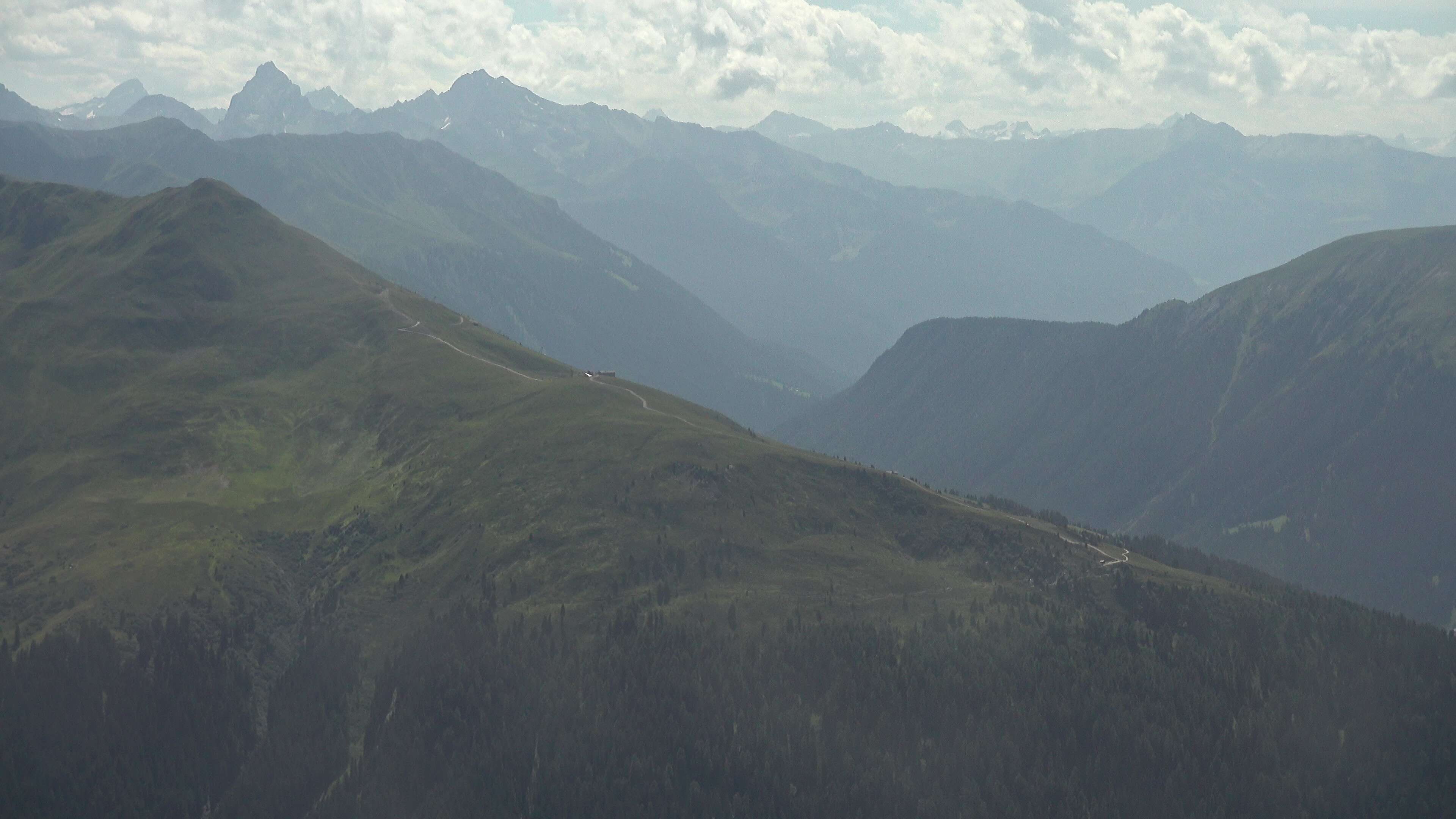 Davos: Platz - Jakobshorn, Blick Rinerhorn