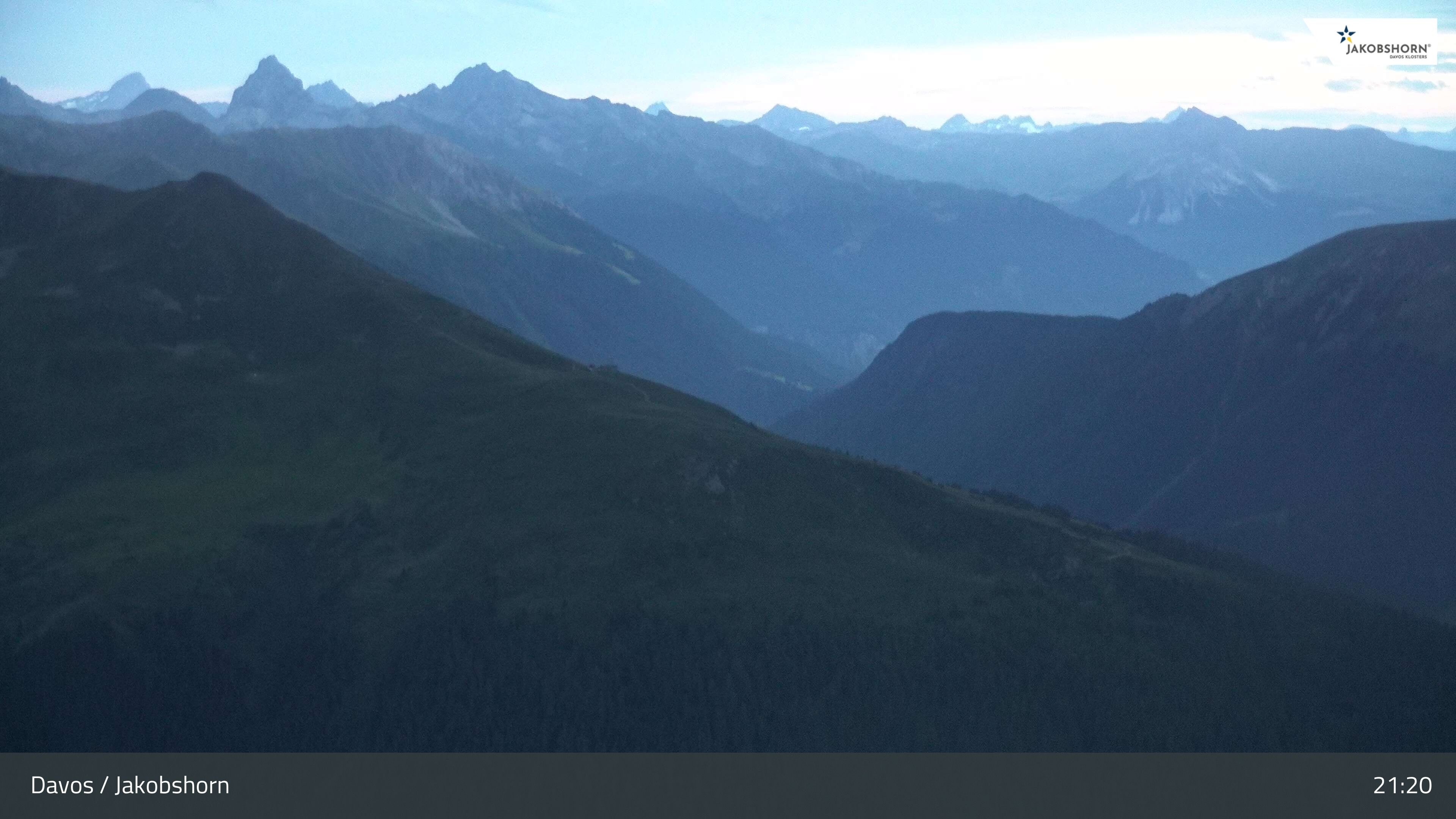 Davos: Platz - Jakobshorn, Blick Rinerhorn