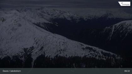 Davos: Platz - Jakobshorn, Blick Rinerhorn