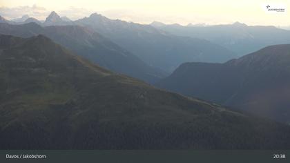 Davos: Platz - Jakobshorn, Blick Rinerhorn