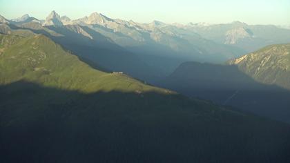 Davos: Platz - Jakobshorn, Blick Rinerhorn