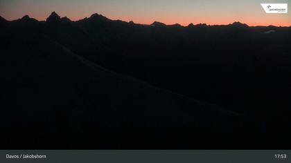 Davos: Platz - Jakobshorn, Blick Rinerhorn