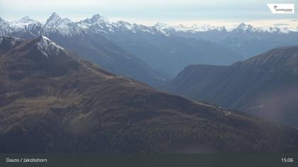 Davos: Platz - Jakobshorn, Blick Rinerhorn