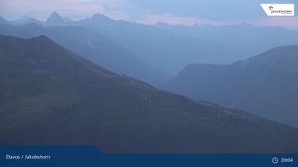 Davos: Platz - Jakobshorn, Blick Rinerhorn