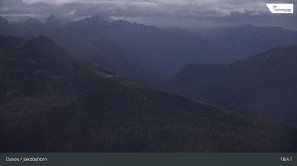 Davos: Platz - Jakobshorn, Blick Rinerhorn