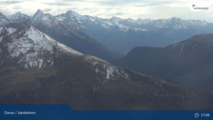 Davos: Platz - Jakobshorn, Blick Rinerhorn